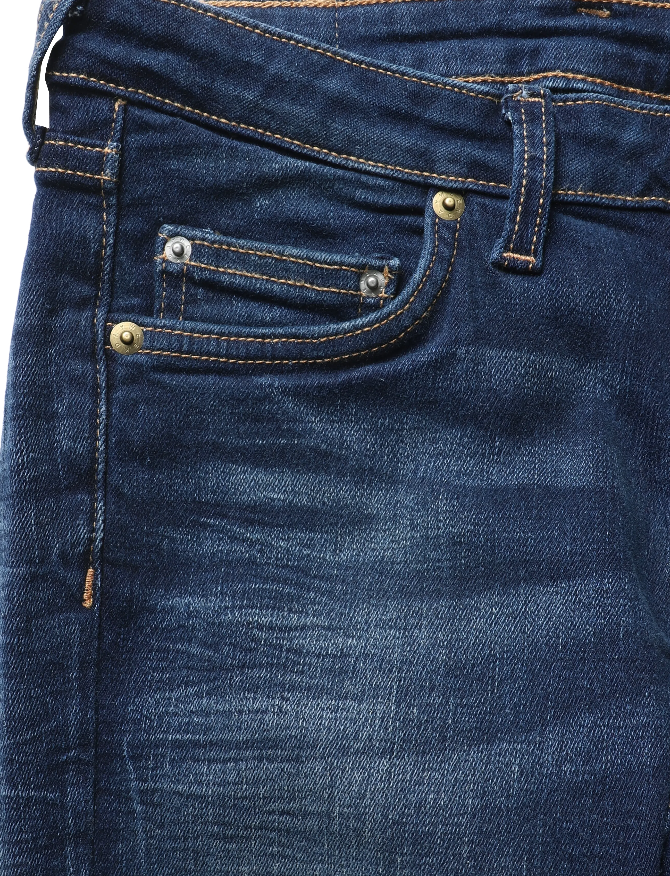 Weekday - Luna Low Rise Skinny Bootcut Jeans - alt laienevad teksad - storm blue - 2