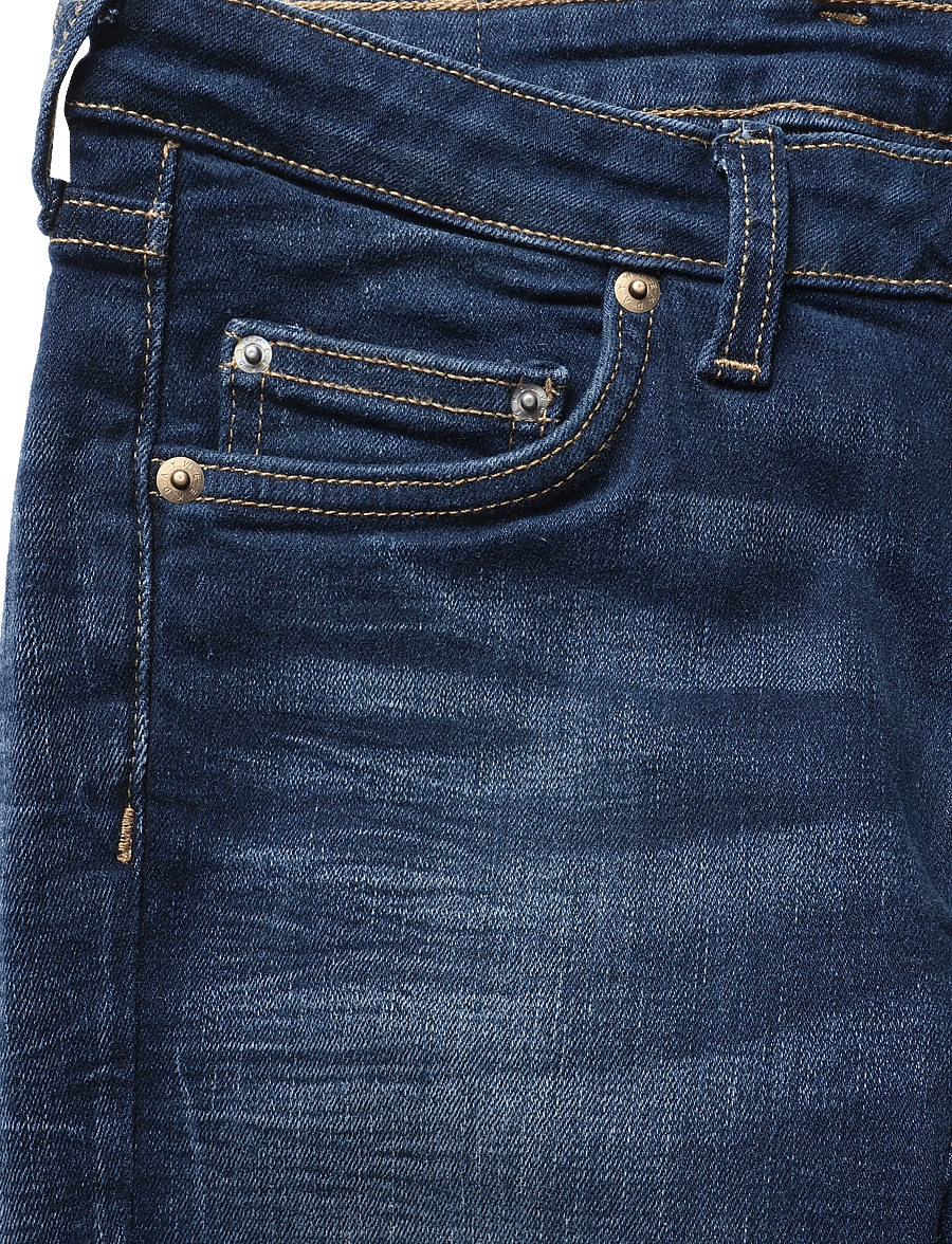 Weekday - Luna Low Rise Skinny Bootcut Jeans - alt laienevad teksad - storm blue - 2