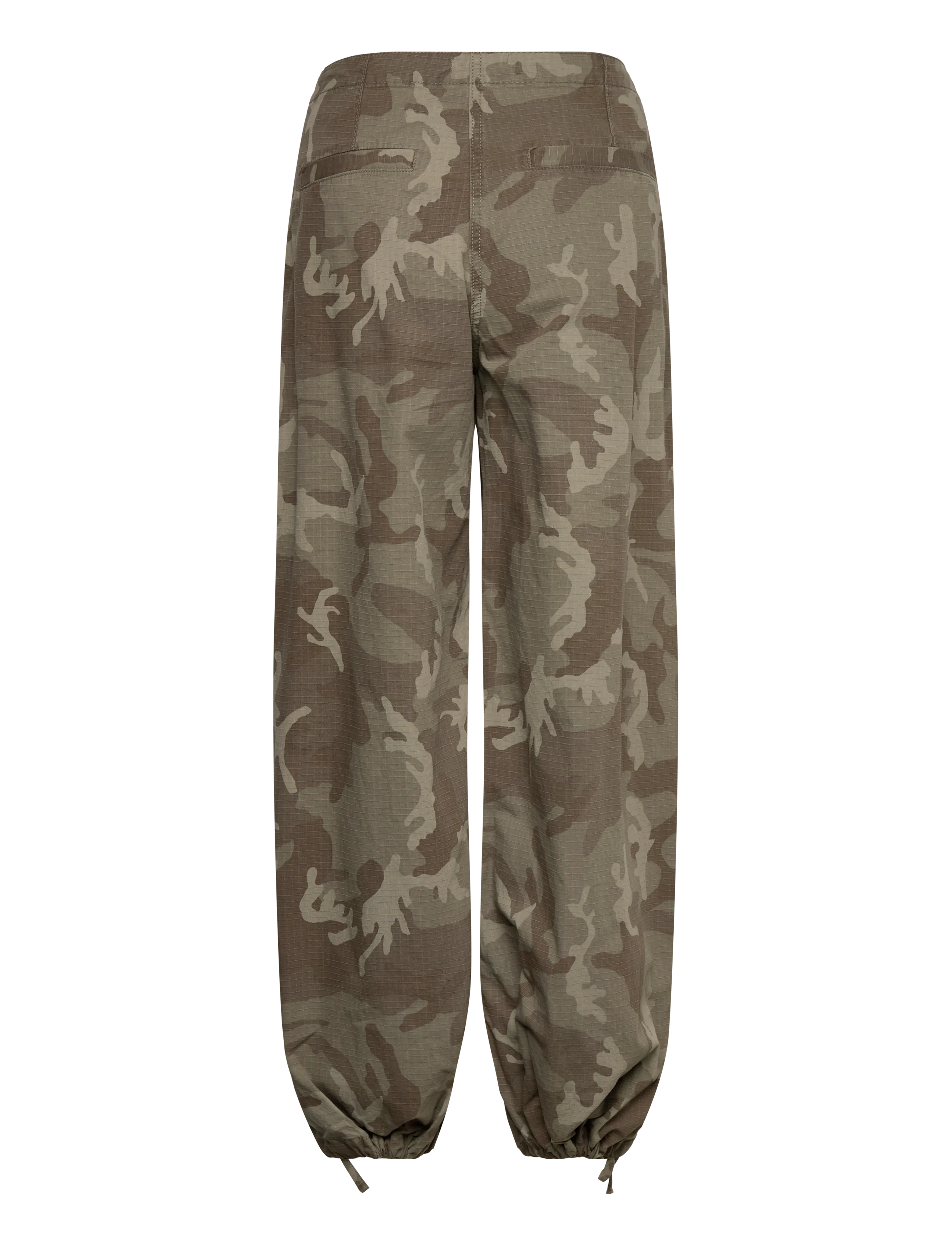 WEEKDAY Low Rise Baggy Ripstop Trousers cargobyxor dam – bild 3