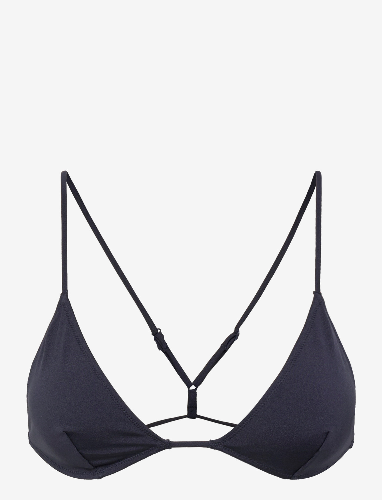 Weekday - Racerback Triangle Bikini Top - trekantsbikinier - dusty blue - 0