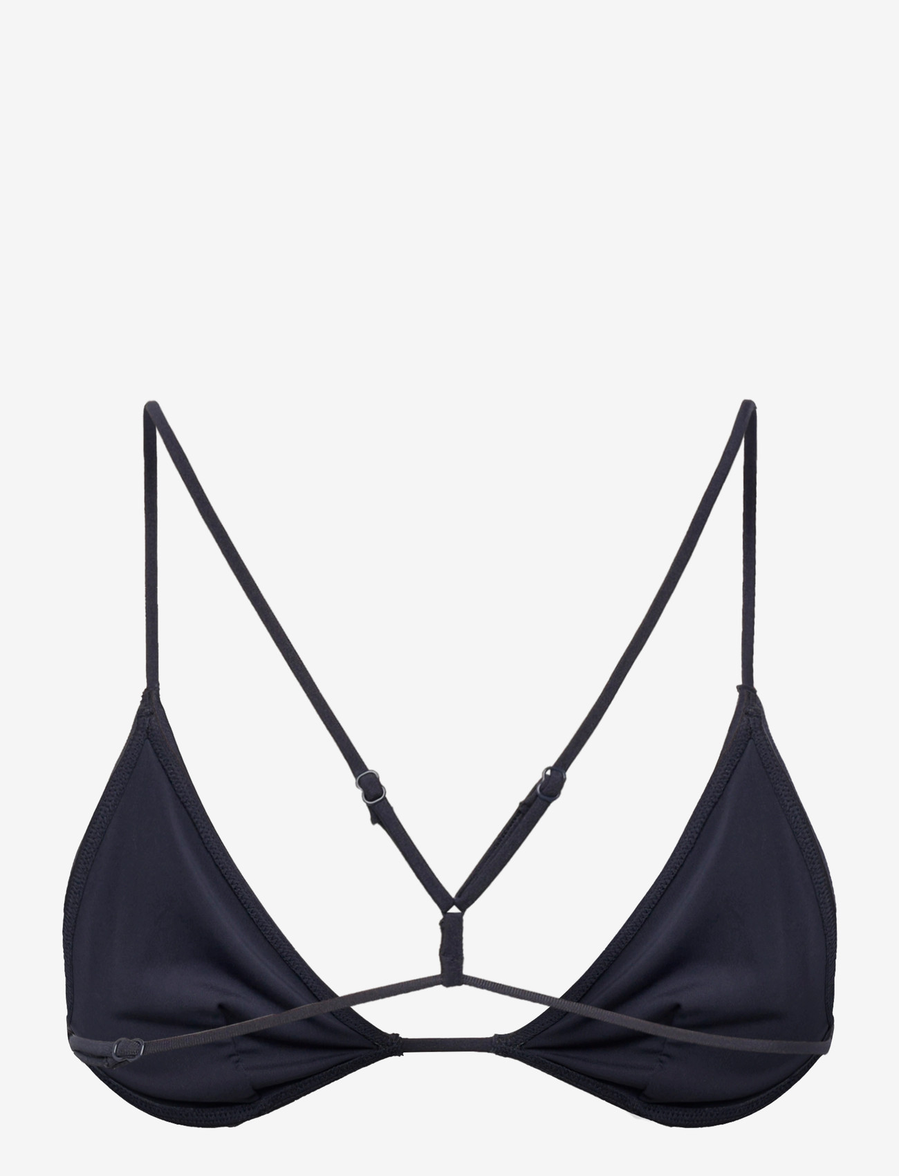 Weekday - Racerback Triangle Bikini Top - trekantsbikinier - dusty blue - 1