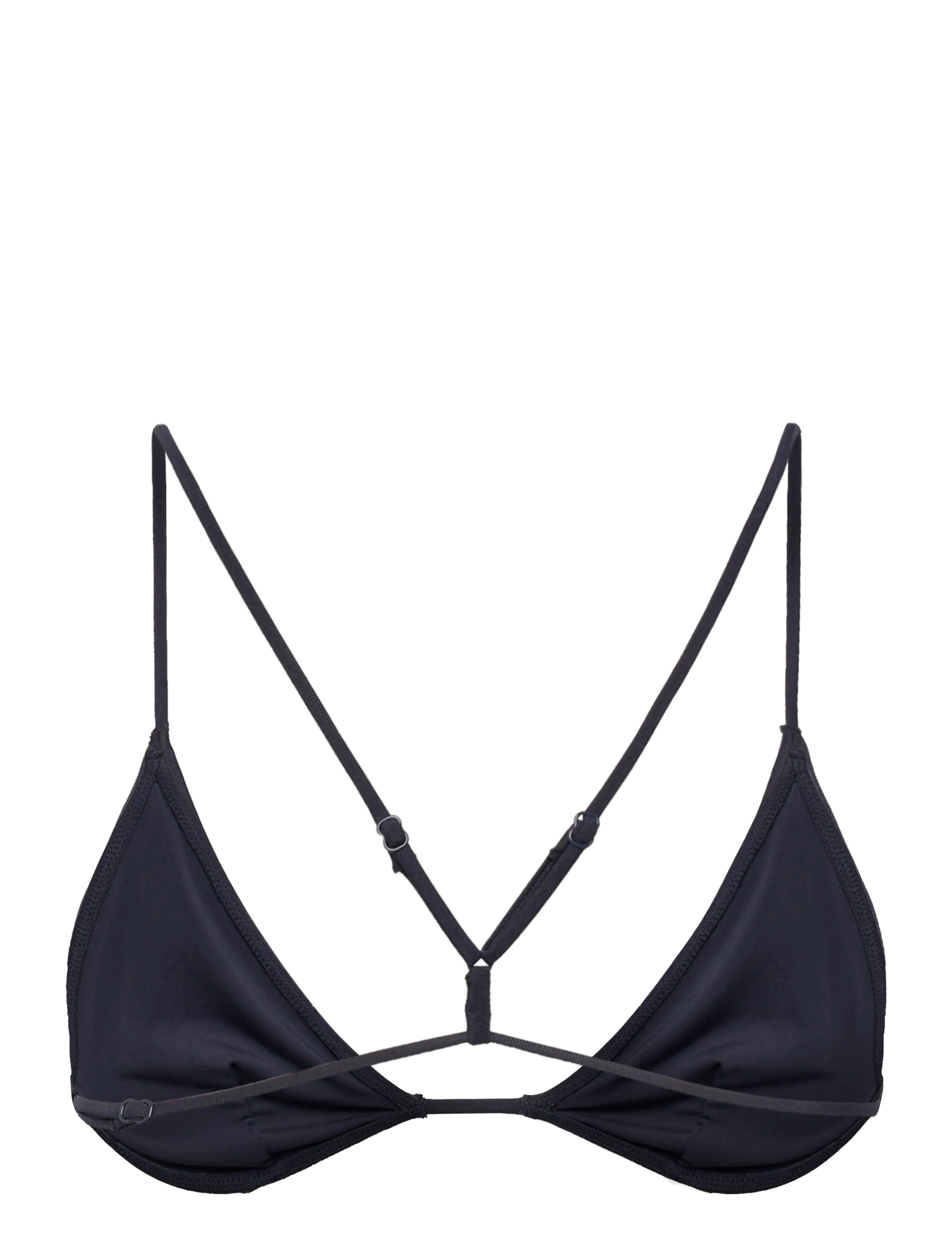 Weekday - Racerback Triangle Bikini Top - triangelformad bikinis - dusty blue - 1