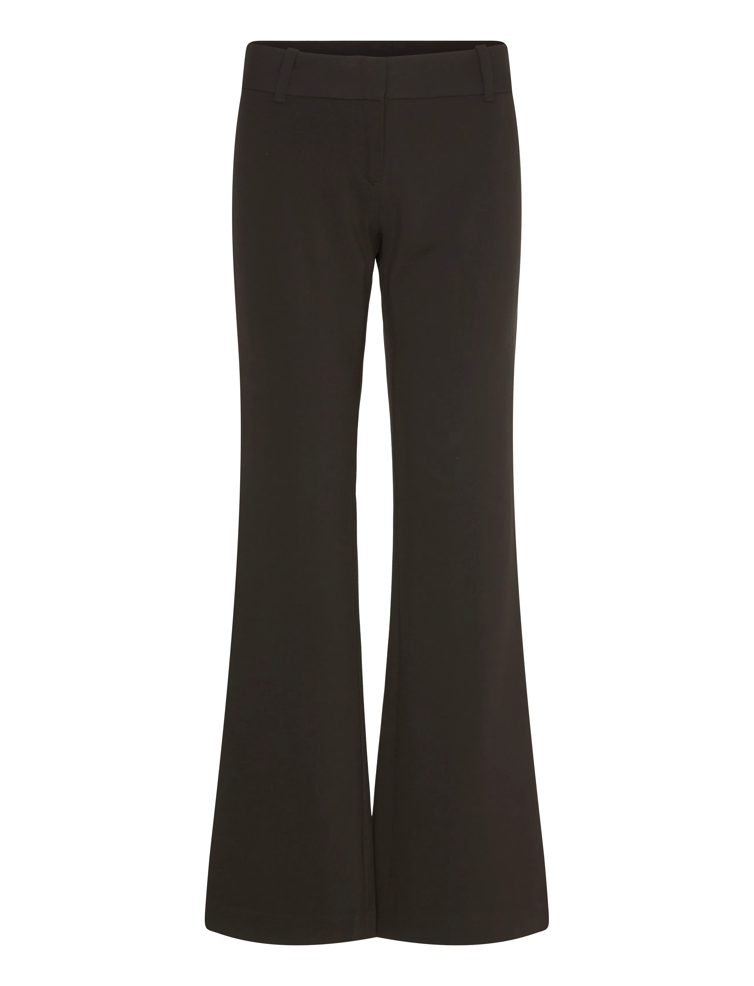Weekday Low-Rise Flared Suiting Trousers, 40, Schwarz - Flared, Frauen