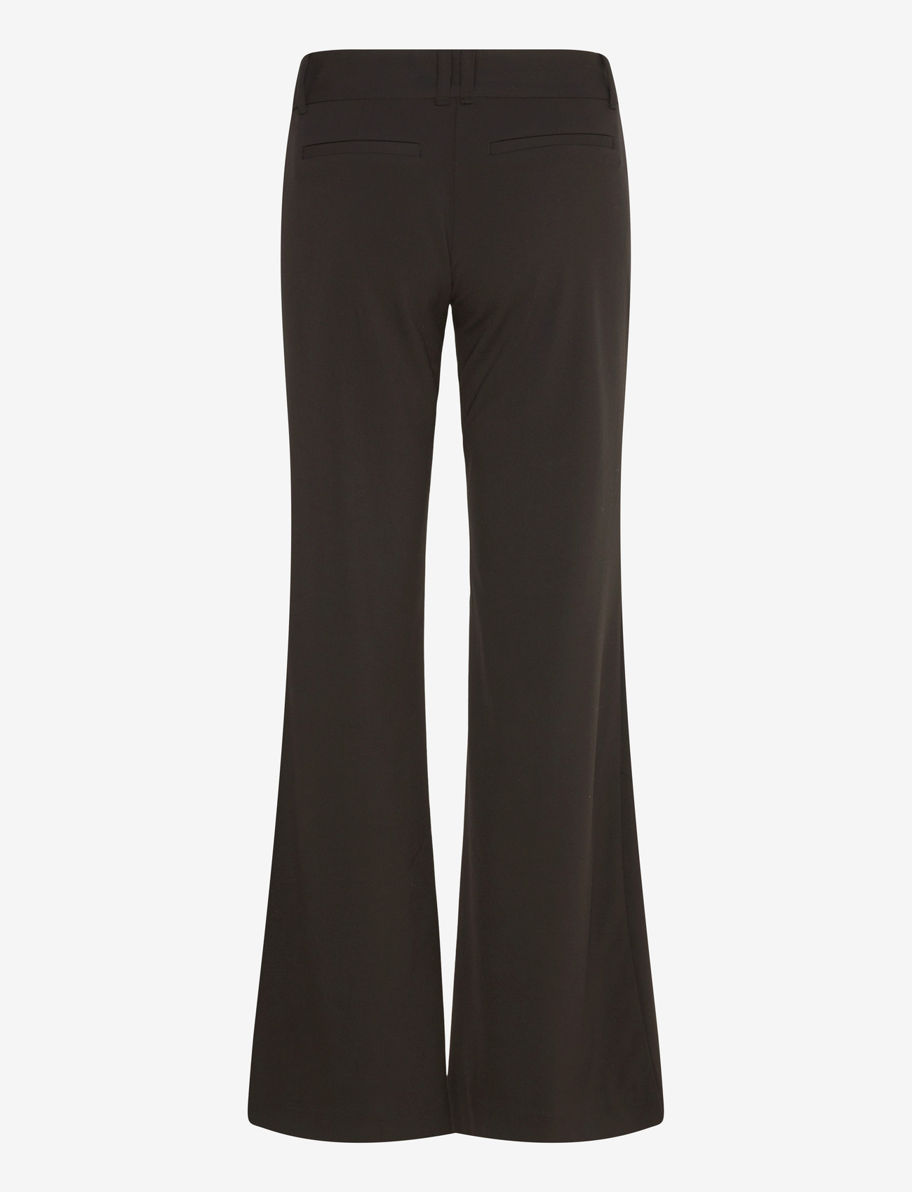 Weekday - Low-Rise Flared Suiting Trousers - schlaghose - black - 1
