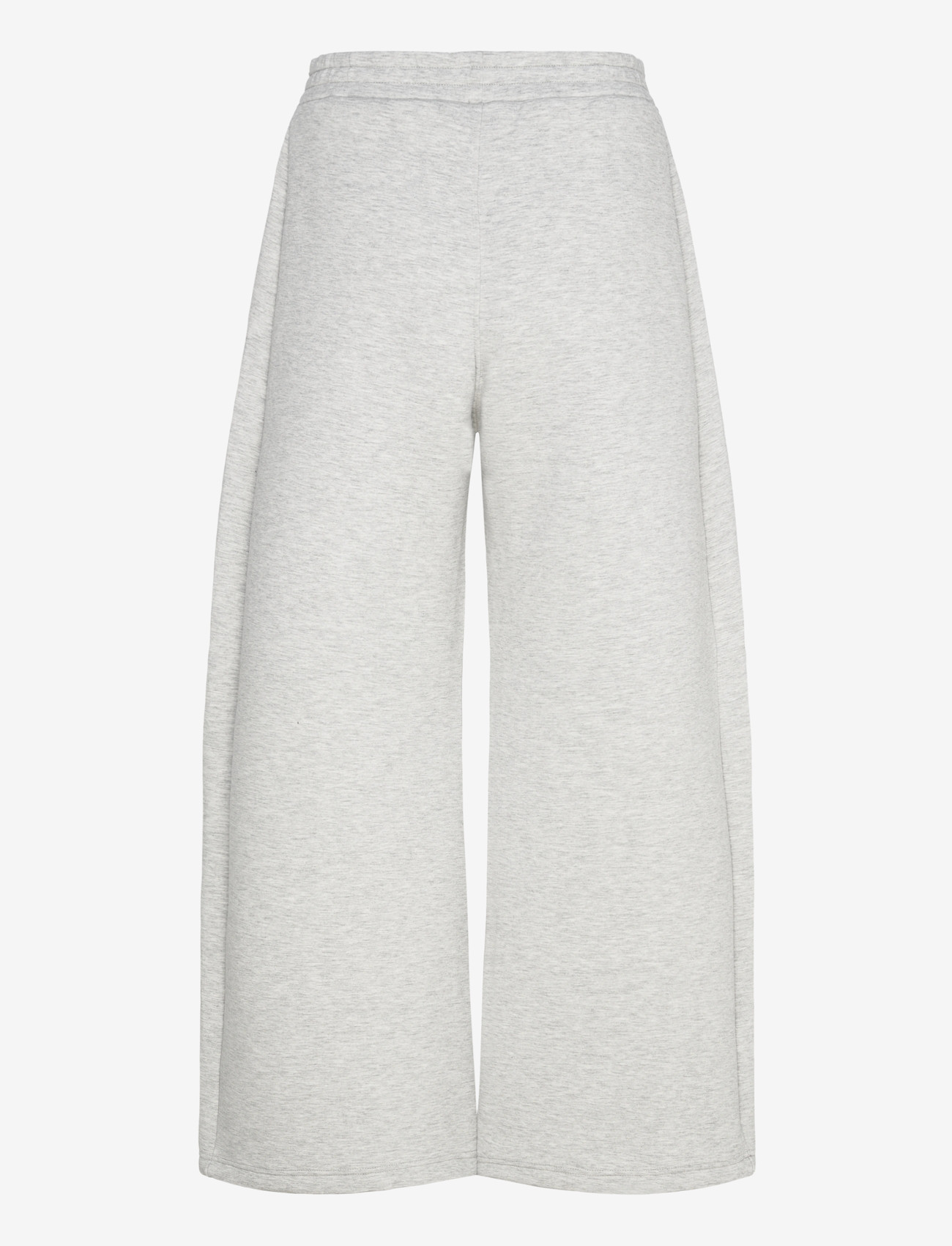 Weekday - Relaxed Wide Leg Scuba Sweatpants - hosen mit weitem bein - grey melange dusty l - 1