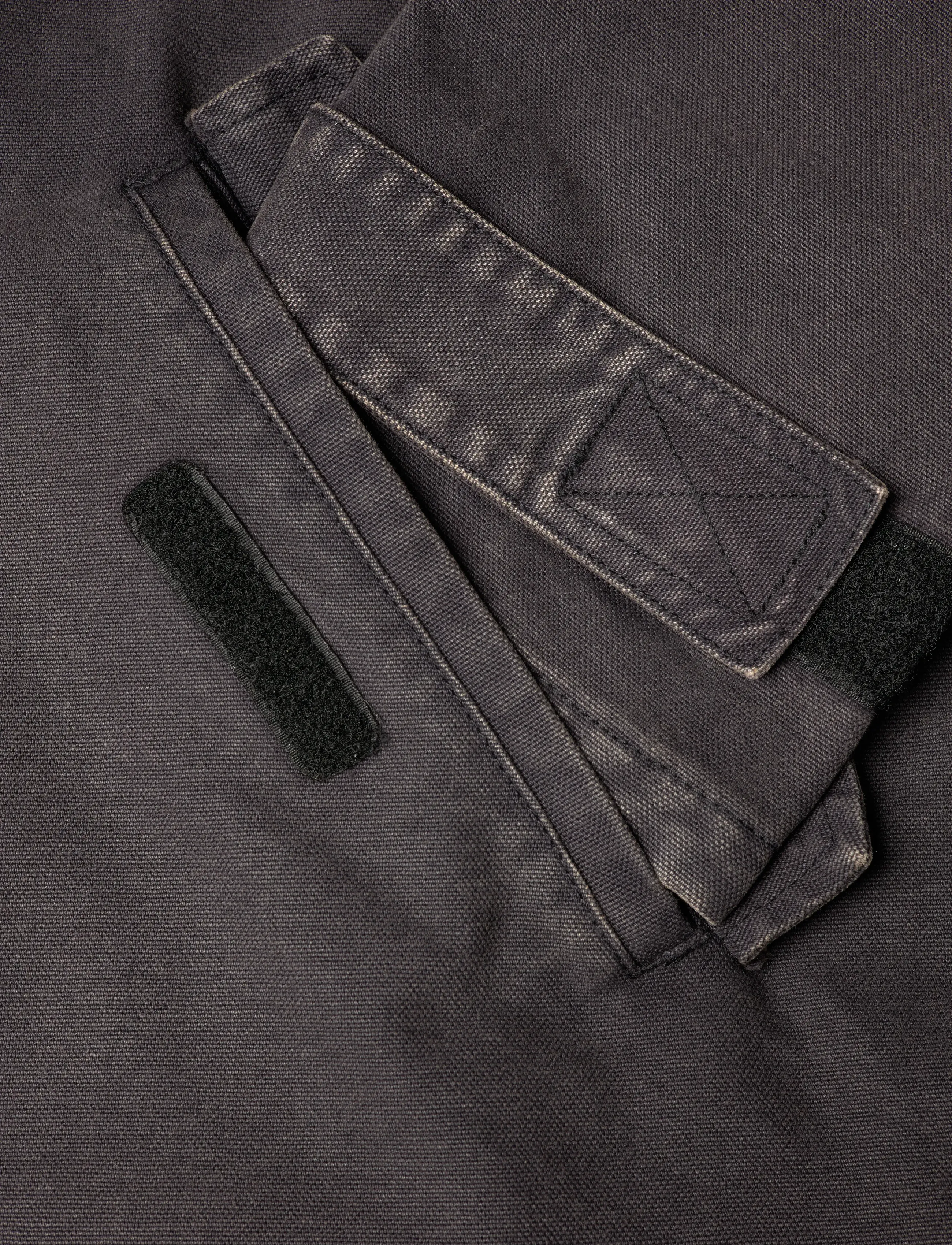 Weekday - Loose Hooded Canvas Jacket - frühlingsjacken - black - 3