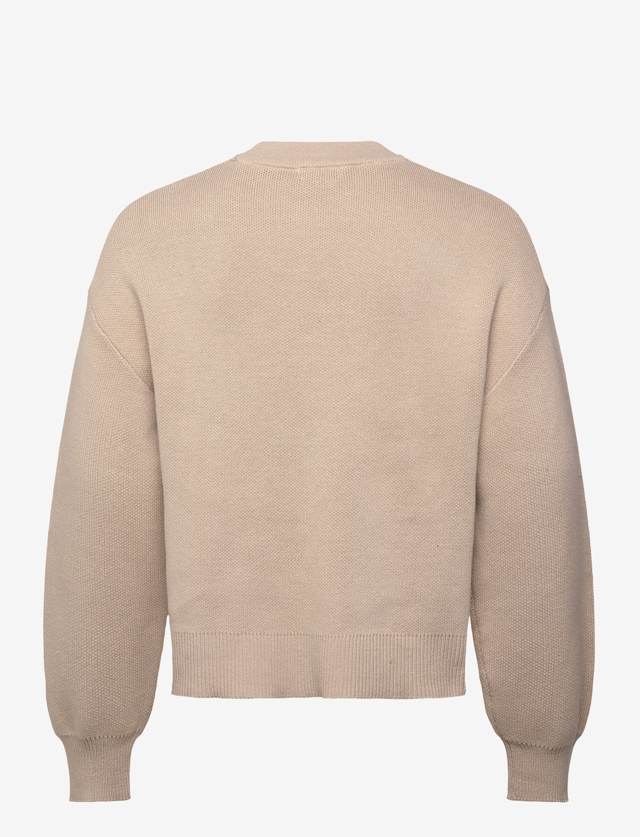 Weekday - Relaxed Boxy Knitted Sweater - rund hals - light mole - 1