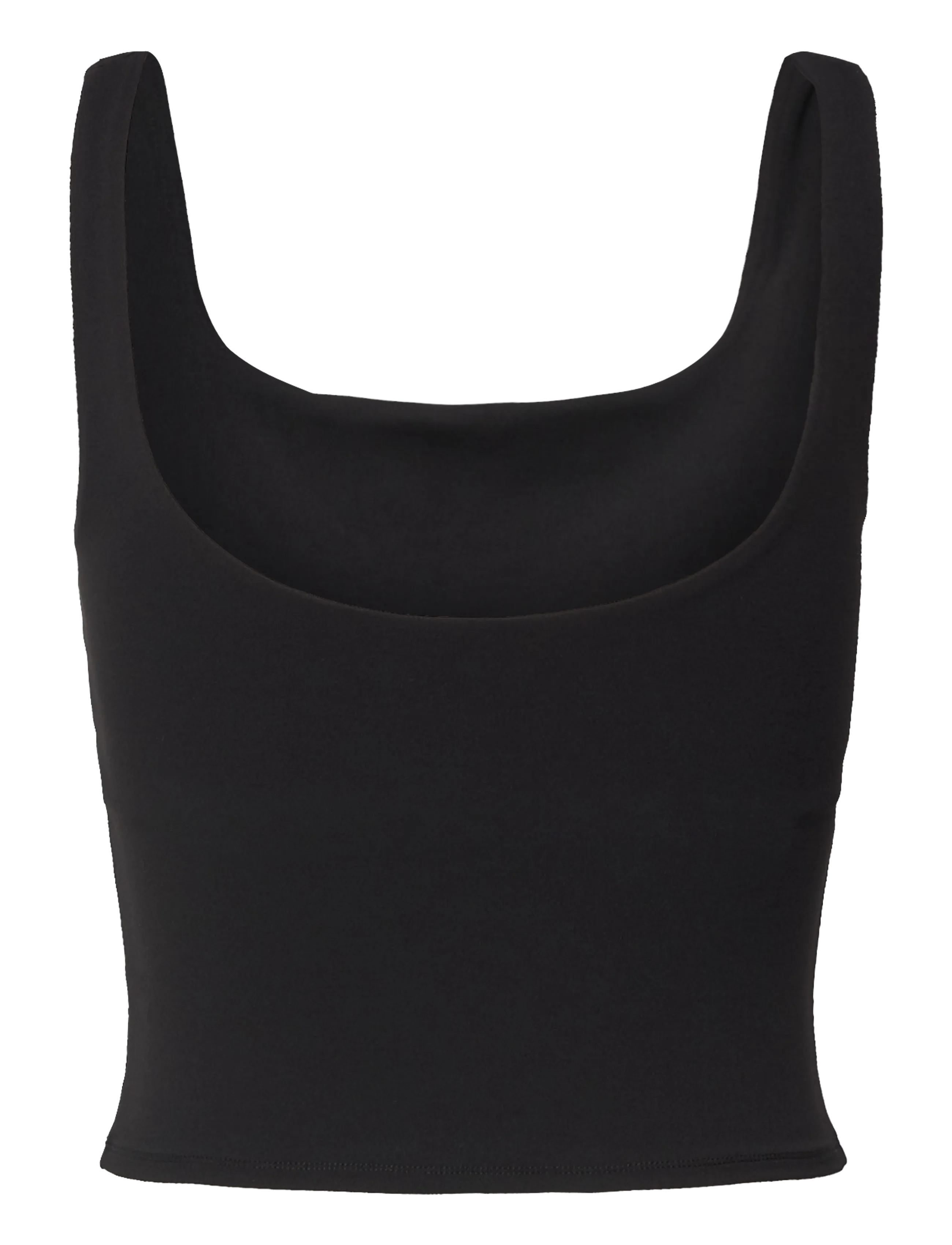 Weekday - Cropped Sports Top - crop tops - black - 1