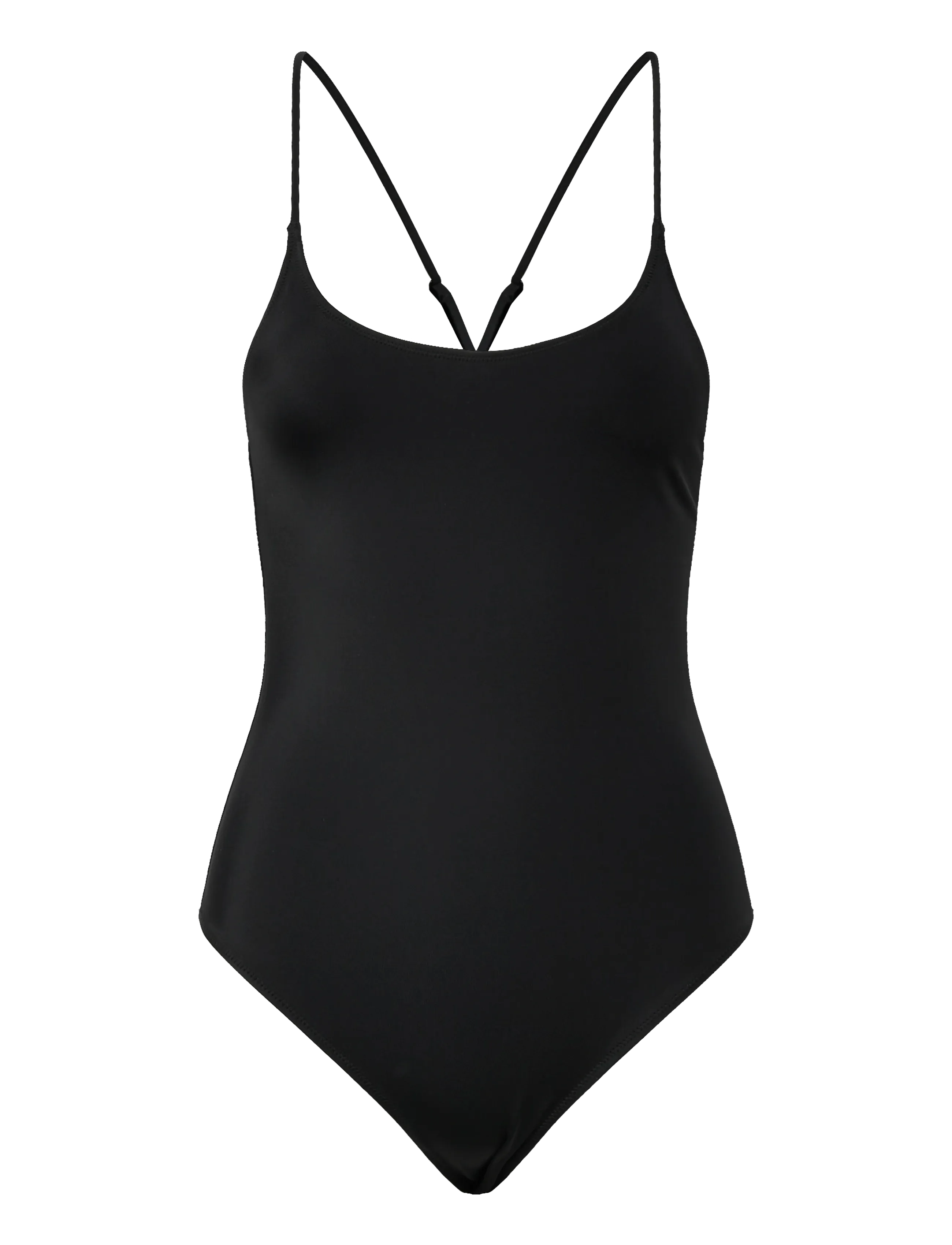 Weekday Open Back Swimsuit, M, Black, Badetøj > Badedragter, Dame