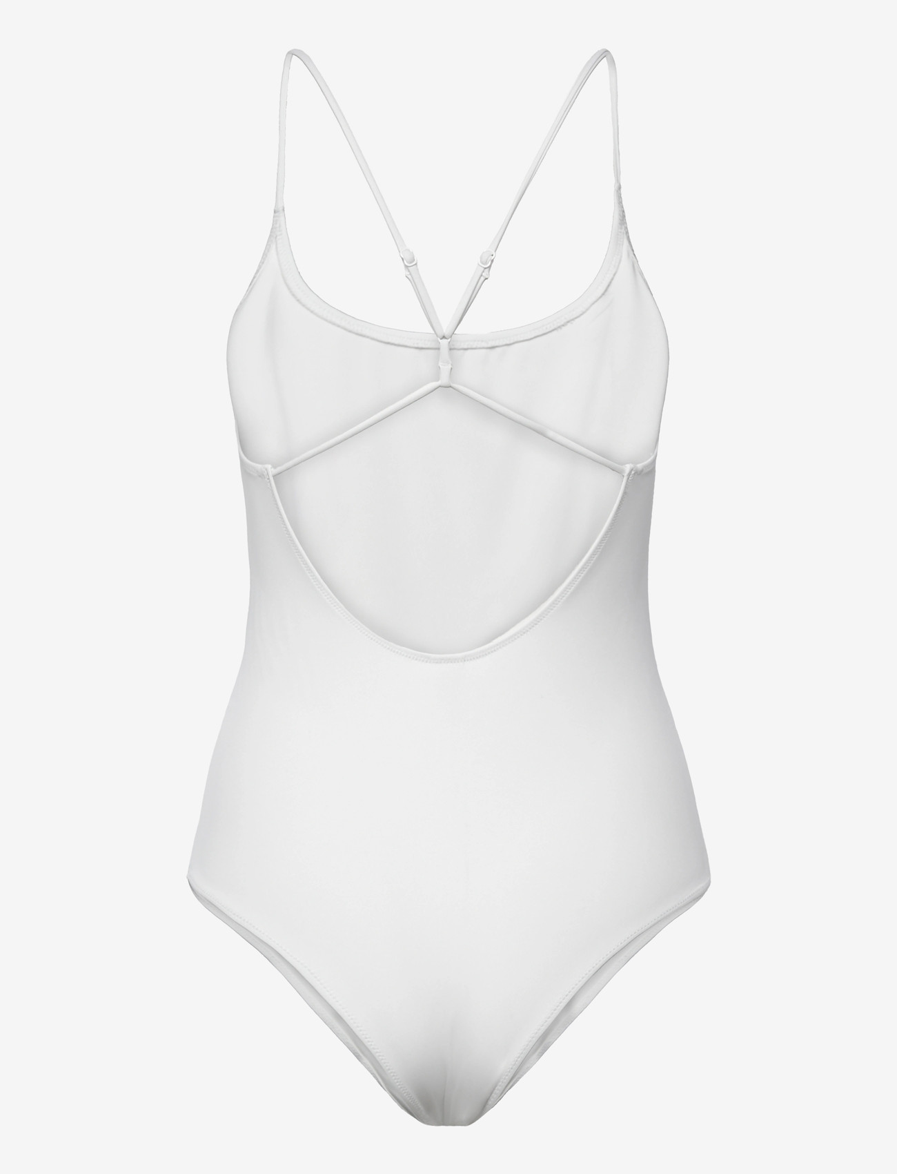 Weekday - Open Back Swimsuit - badeanzüge - off white - 1