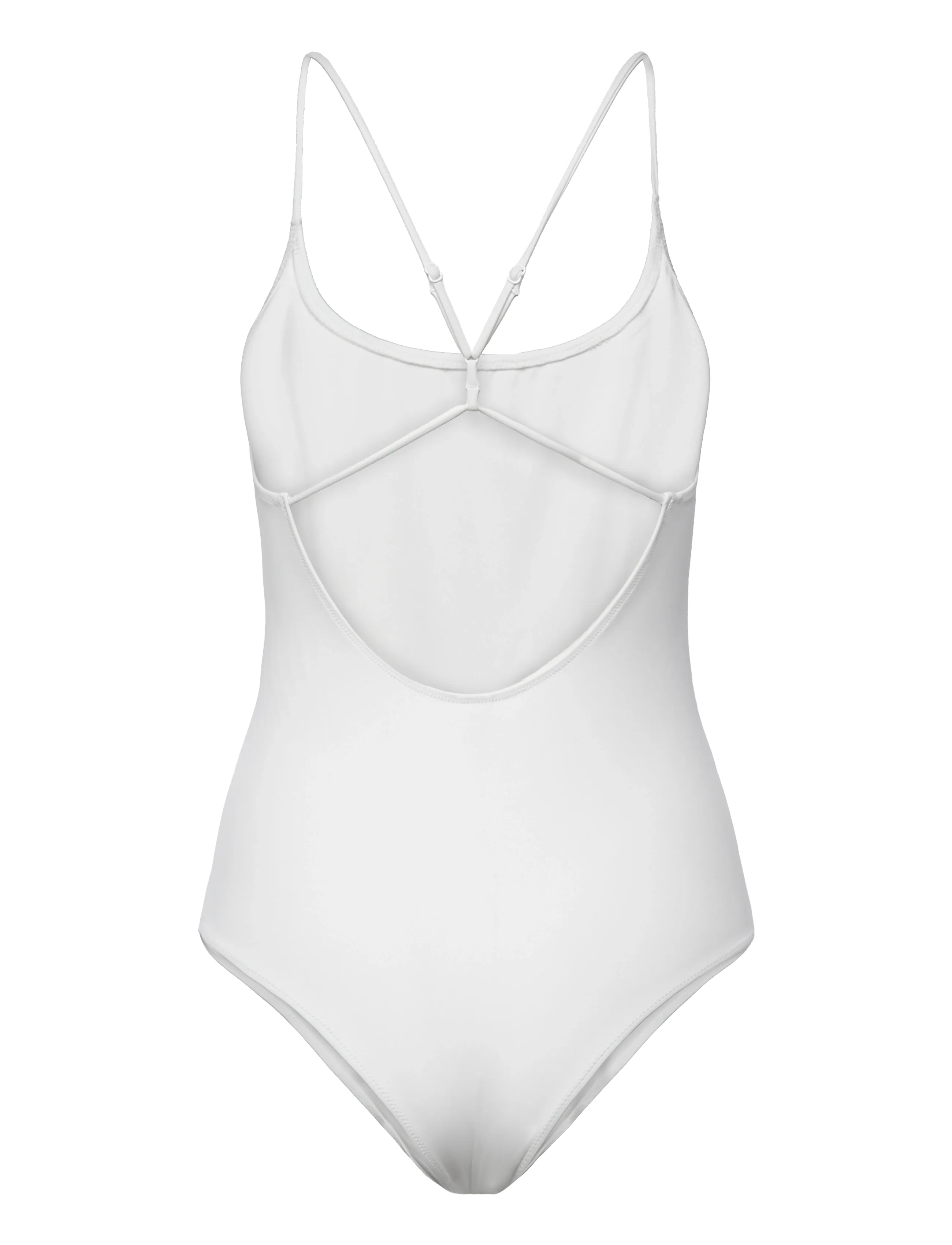 Weekday - Open Back Swimsuit - swimsuits - off white - 1