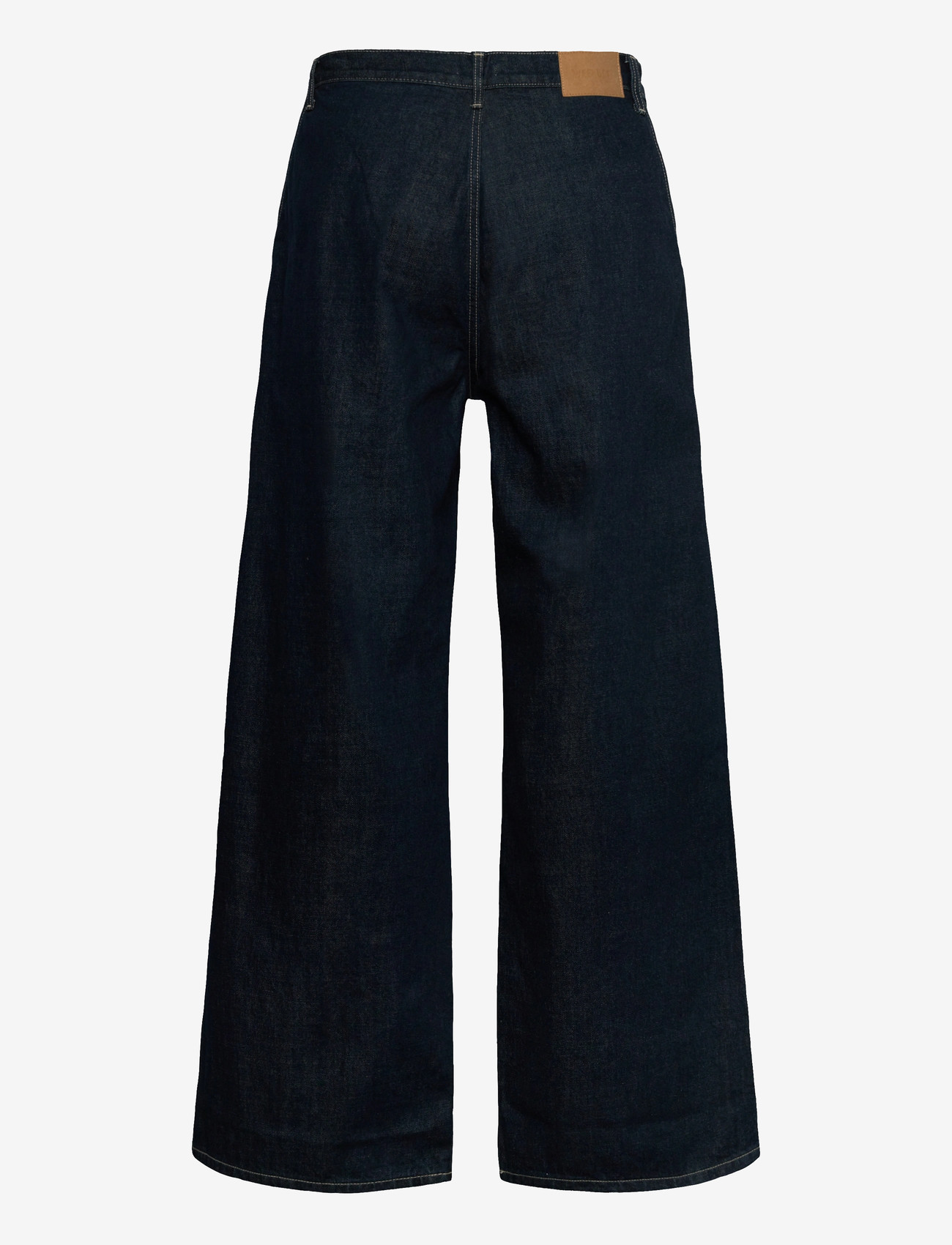 Weekday - Solar Deconstructed Loose Wide Leg Jeans - loose jeans - blue rinse - 1