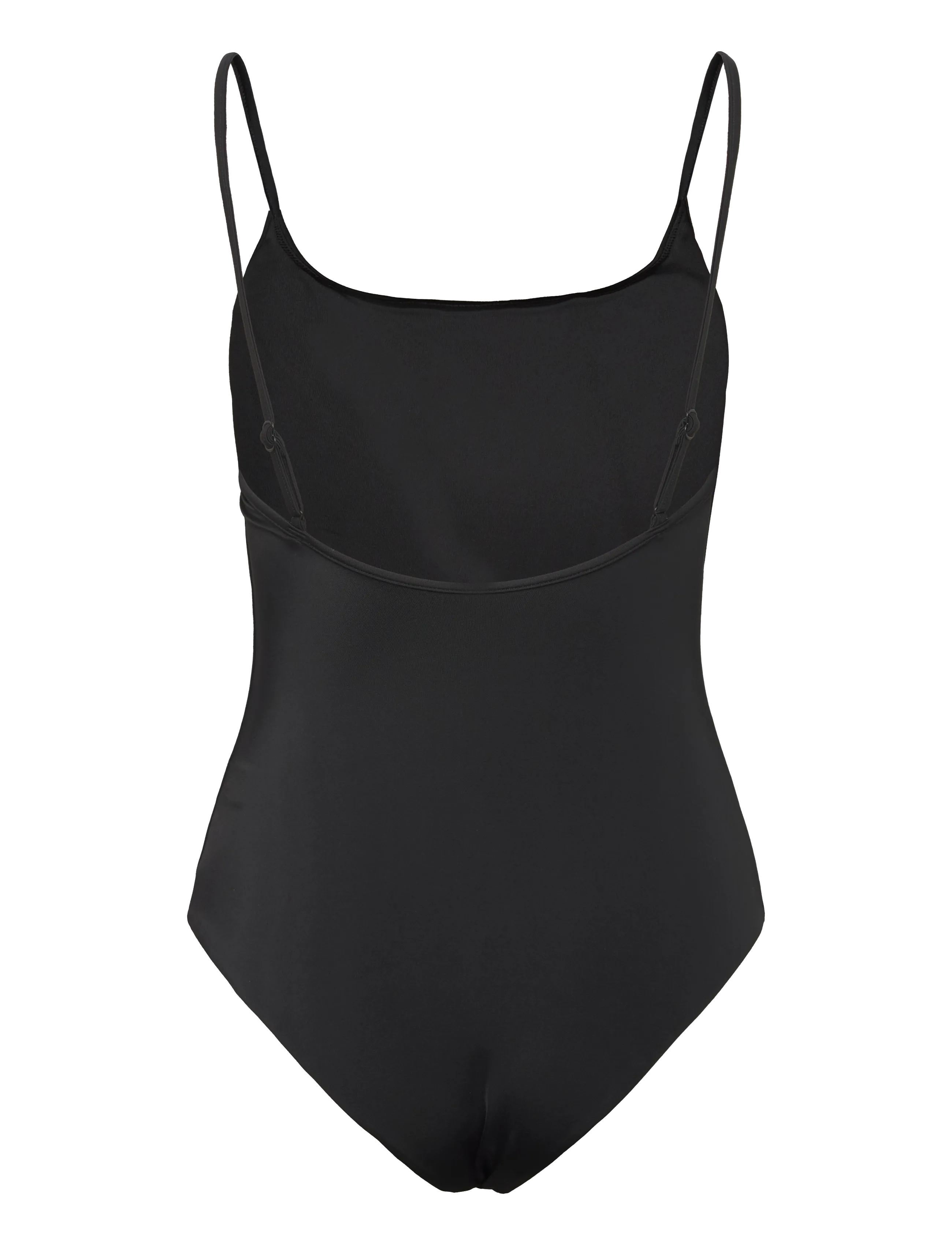 Weekday - Square-Neck Swimsuit - swimsuits - black - 1