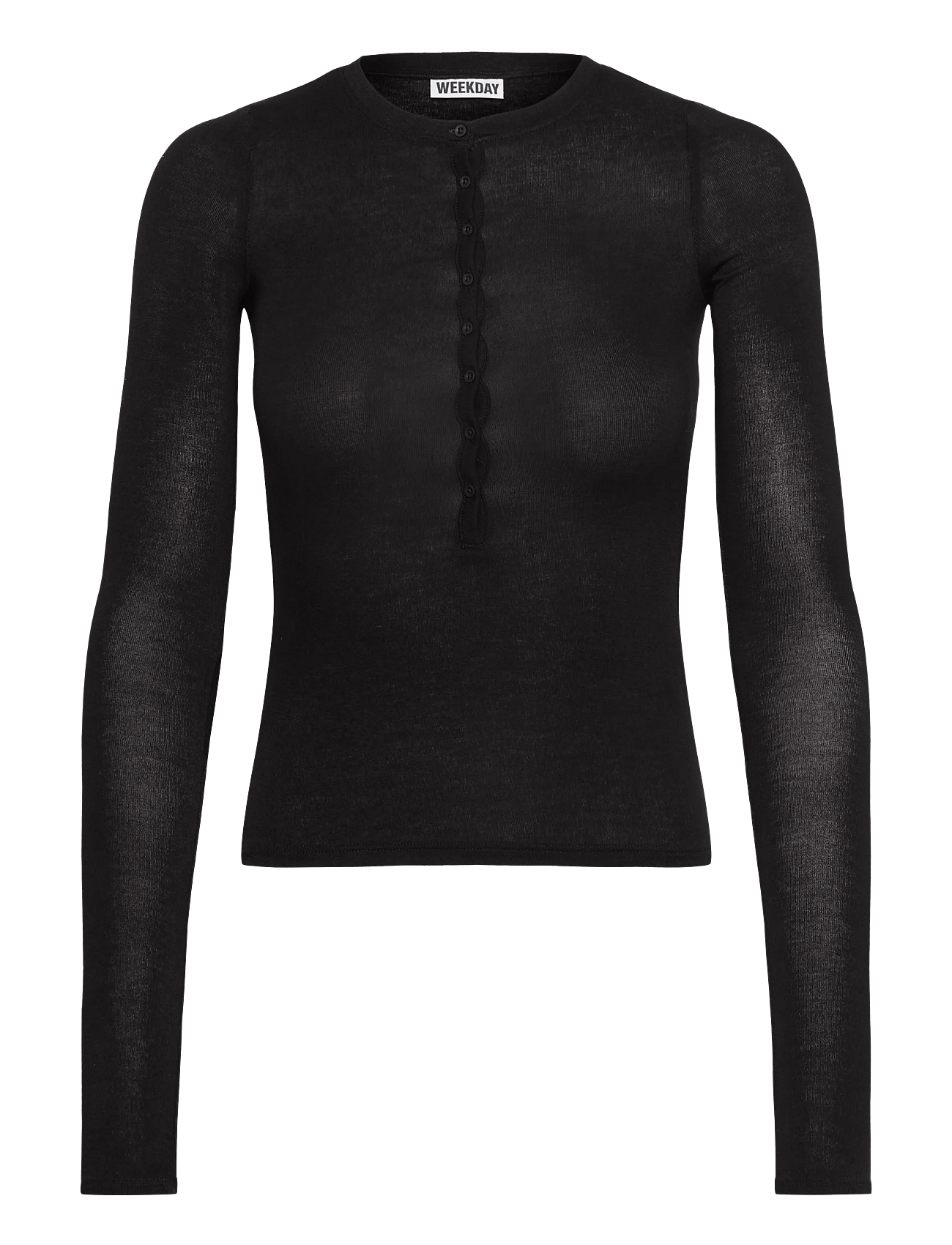 Weekday - Henny Henley Ls Top