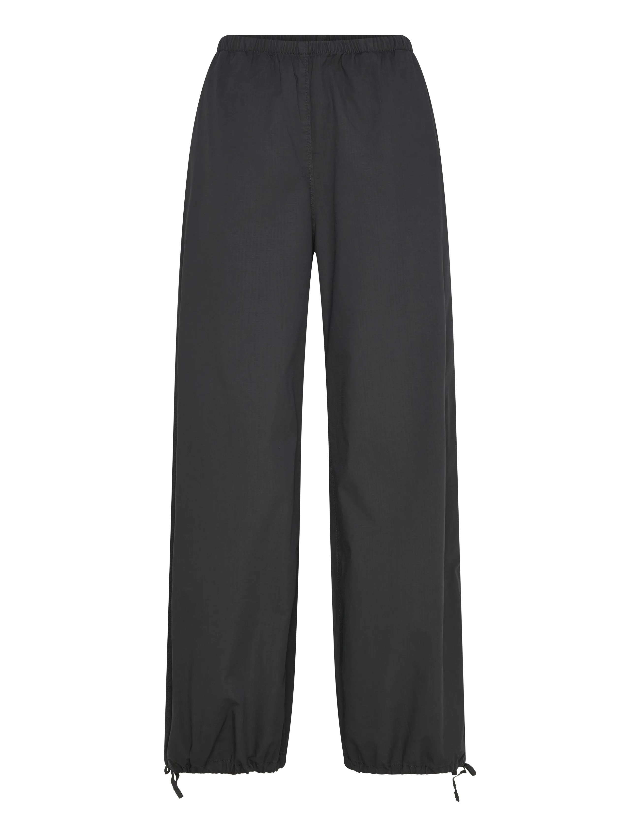 Weekday Low Rise Pull-On Ripstop Trousers, L, Grau - Joggers, Frauen