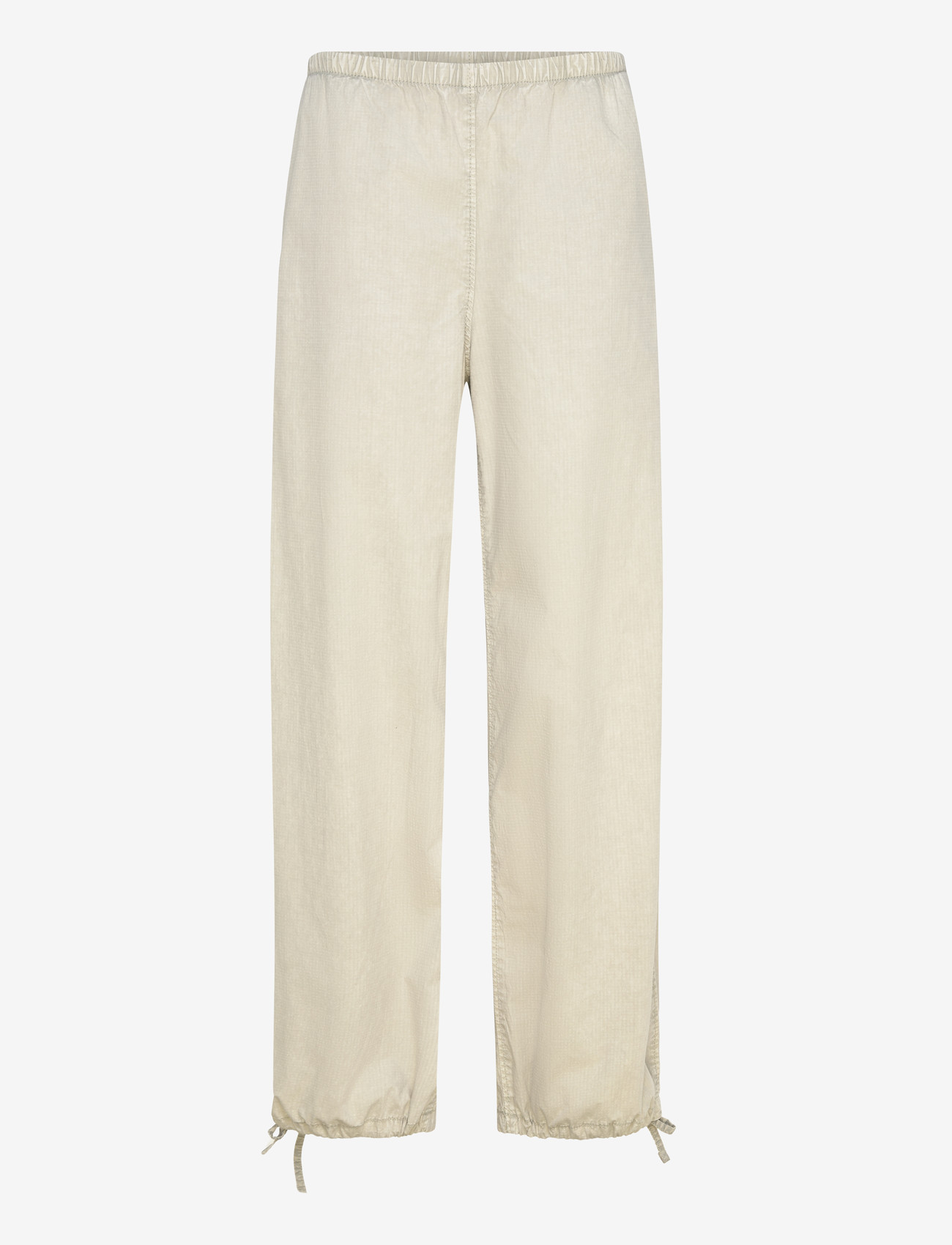 Weekday - Low Rise Pull-on Ripstop Trousers - jogginghosen - mole dusty light - 0