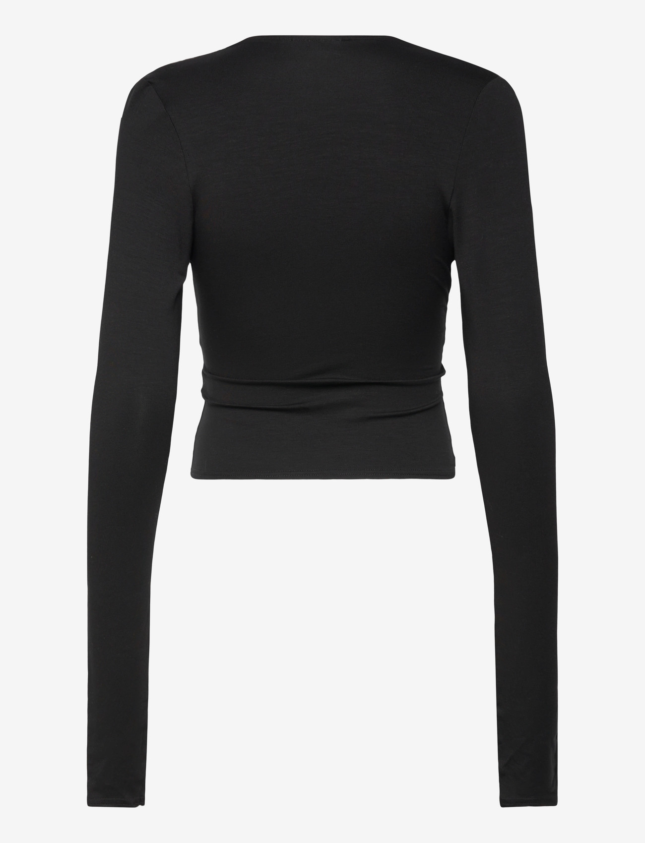 Weekday - Long Sleeve Top - langærmede toppe - black - 1