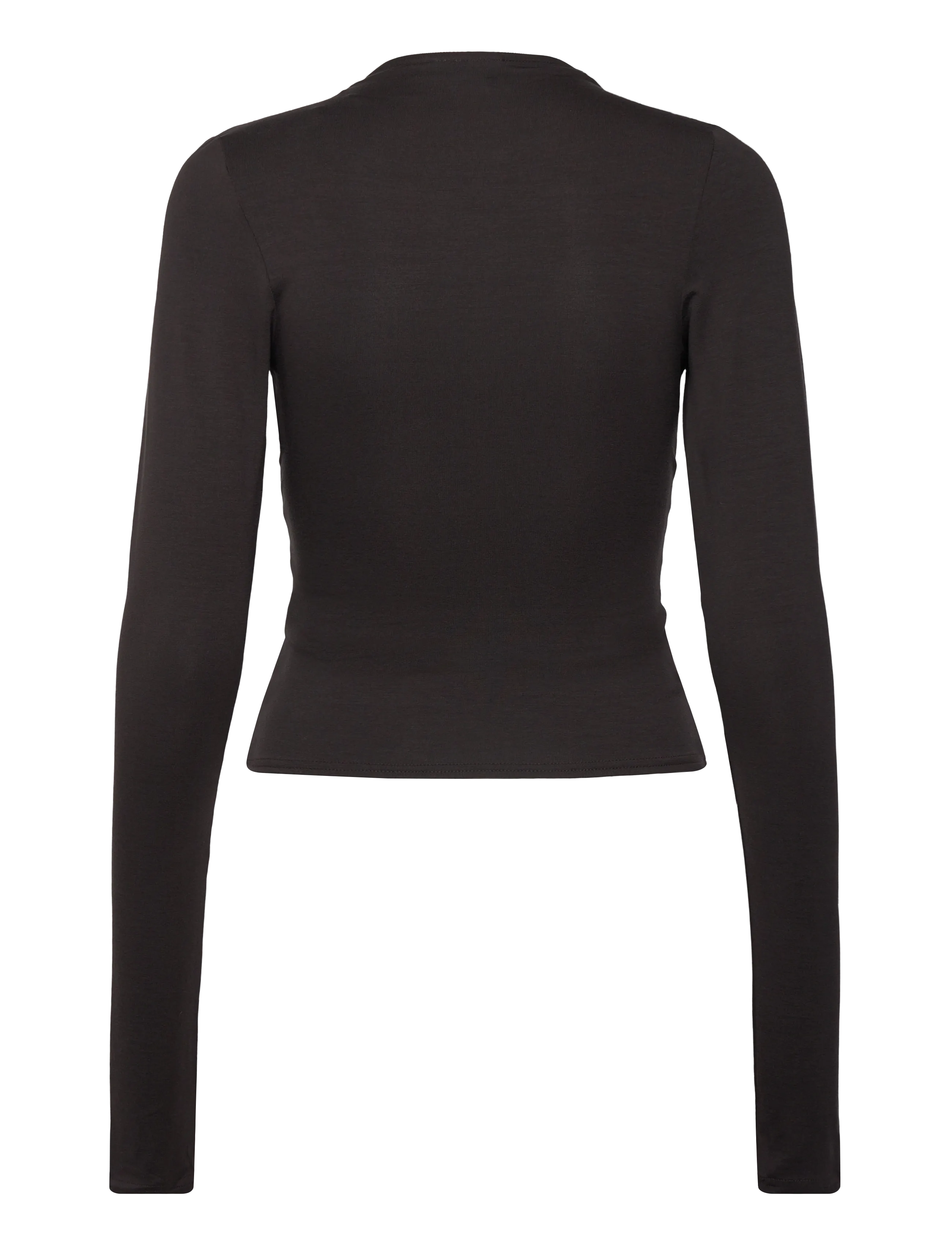 Weekday - Long Sleeve Top - langærmede toppe - dark brown - 1