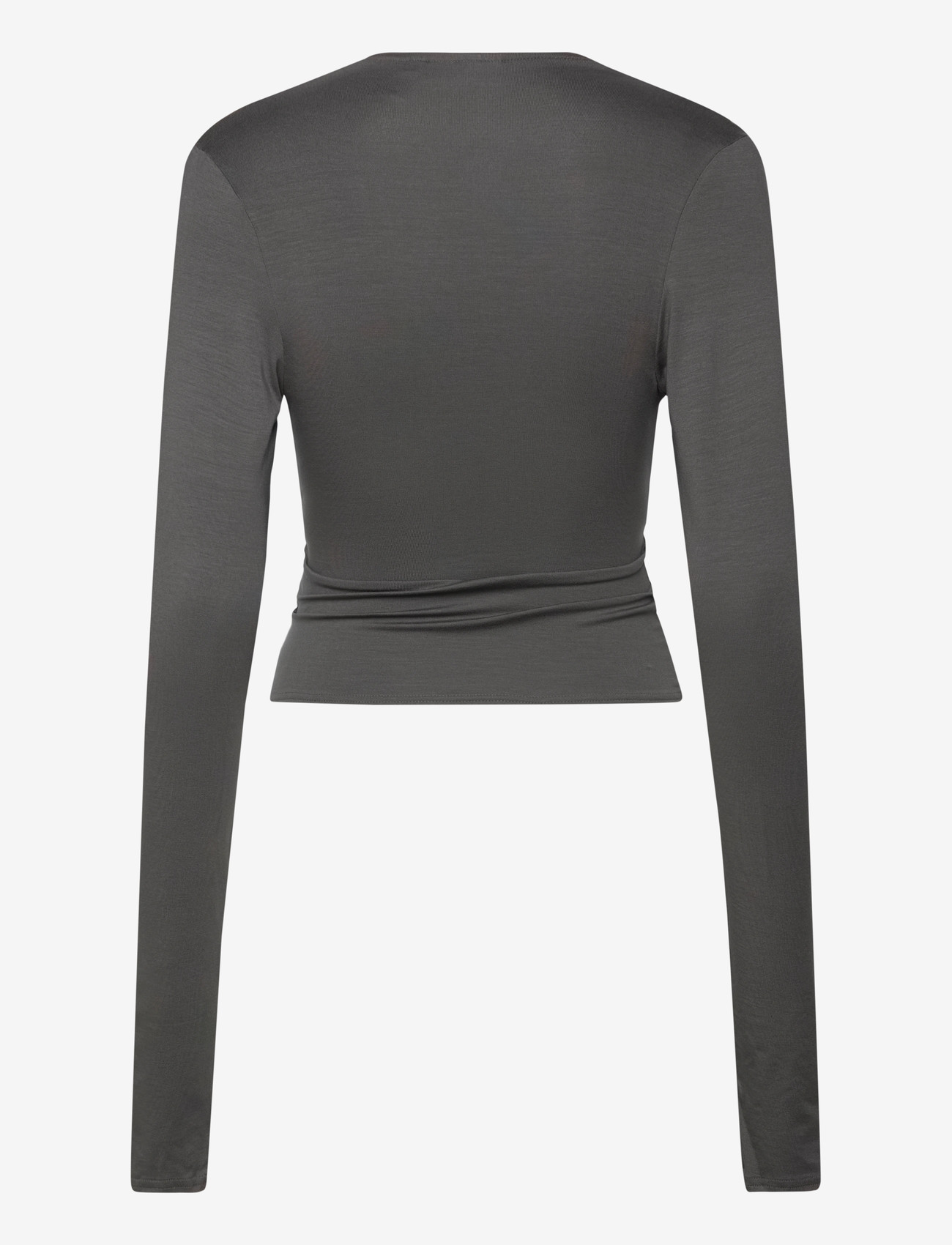 Weekday - Long Sleeve Top - langærmede toppe - grey dark - 1