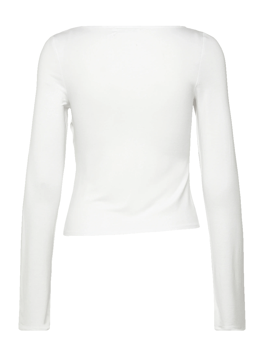 Weekday - Long Sleeve Top - palaidinukės ilgomis rankovėmis - white - 2