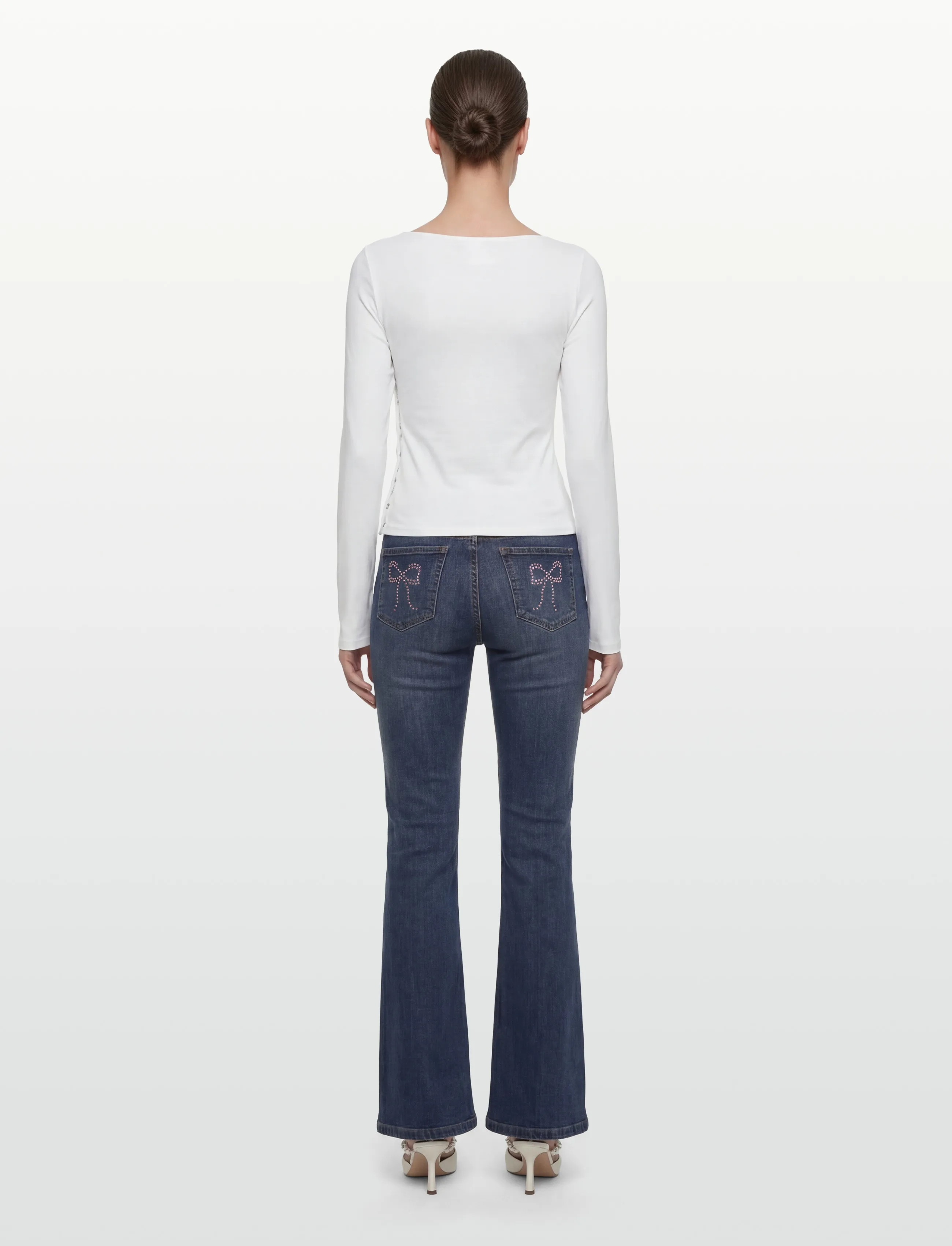 Weekday - Long Sleeve Top - langerma toppar - white - 4