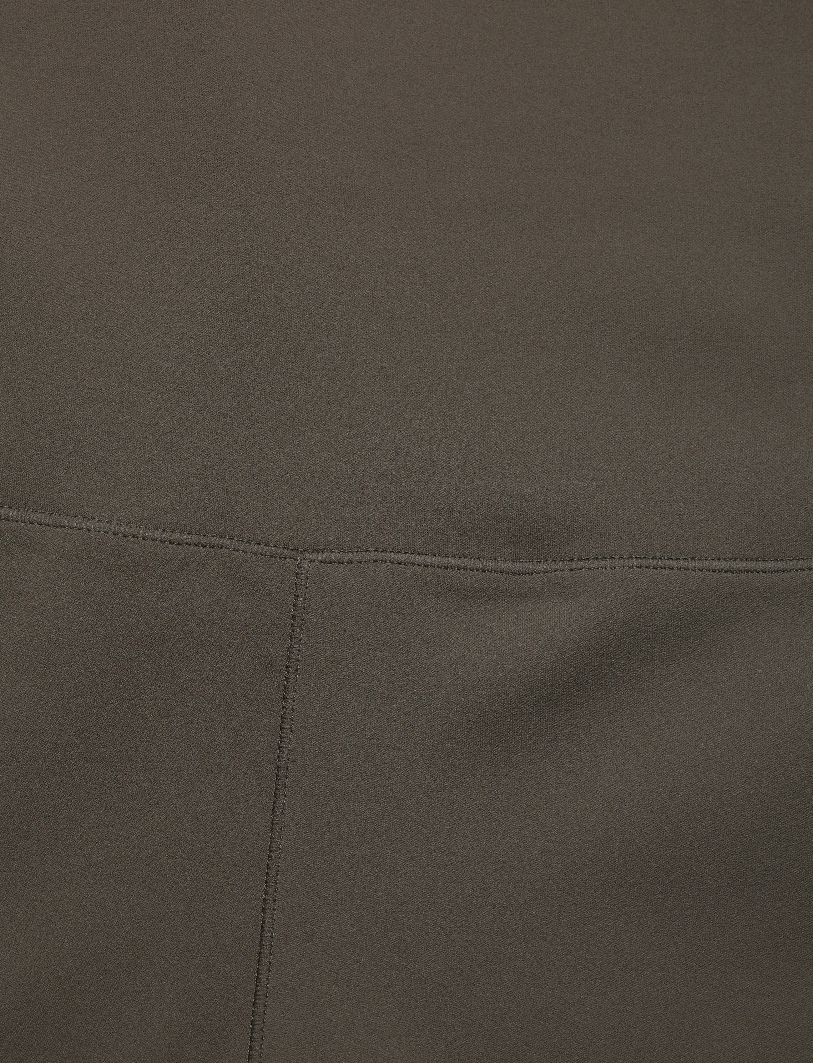 Weekday - Folded Waist Flared Yoga Tights - training tights - dark brown - 2