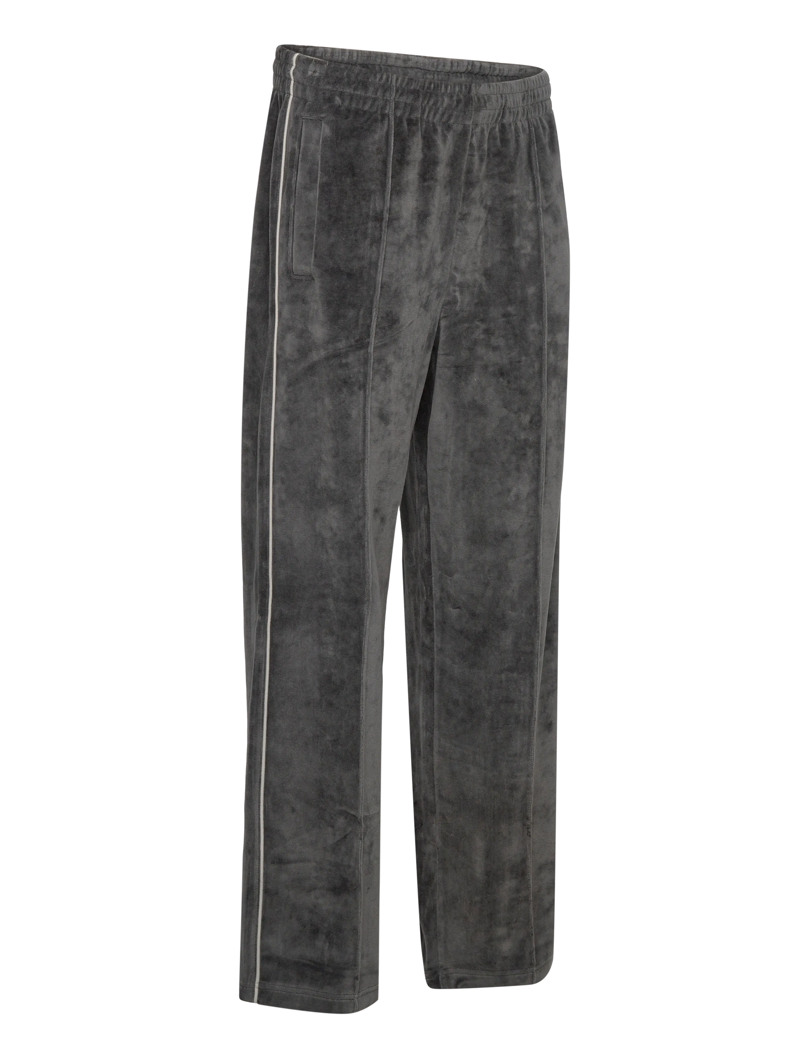 Weekday - Kyoto Velour Trackpants - shoppa efter tillfälle - grey dark - 2