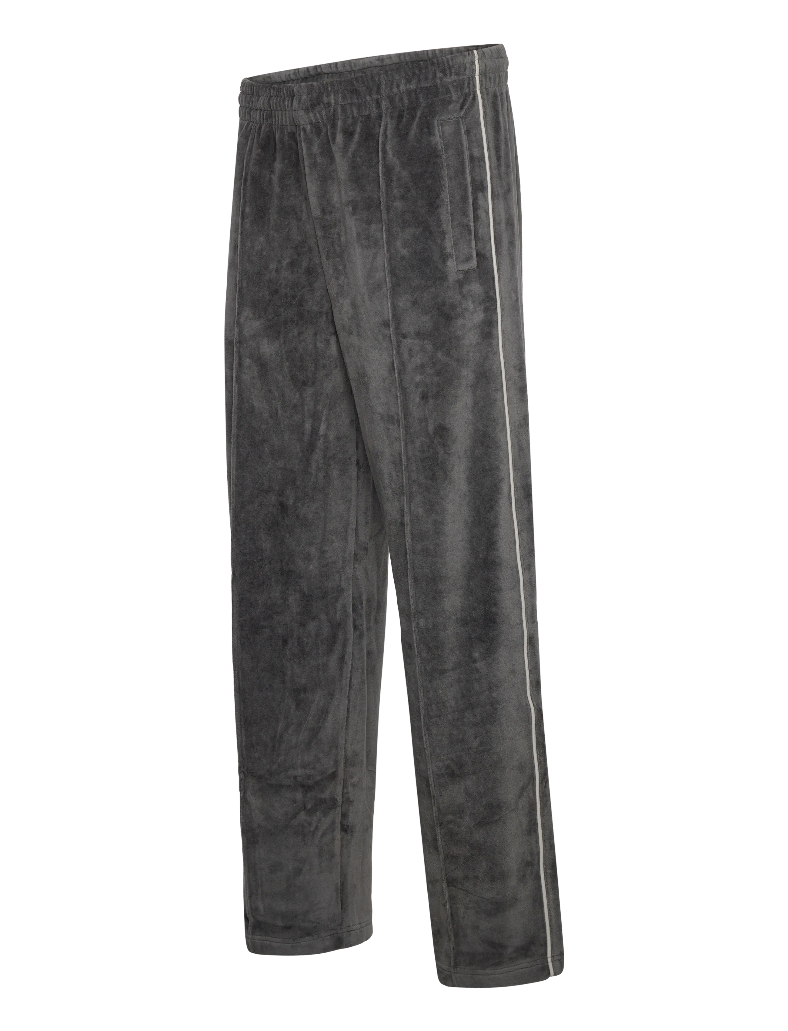 Weekday - Kyoto Velour Trackpants - shoppa efter tillfälle - grey dark - 3