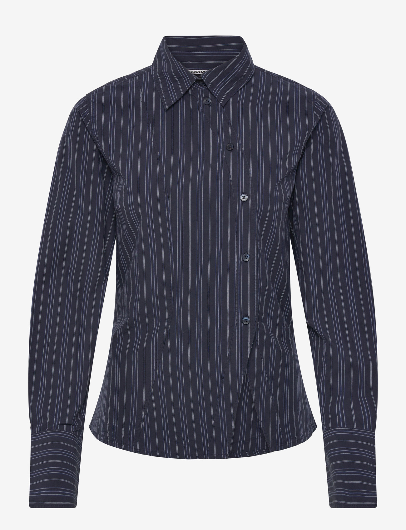 Weekday - Shirt - langærmede skjorter - dark blue - 0