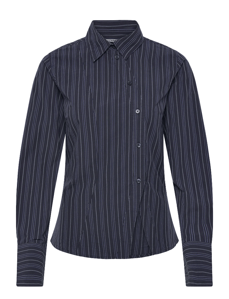 Weekday - Shirt - langærmede skjorter - dark blue - 0