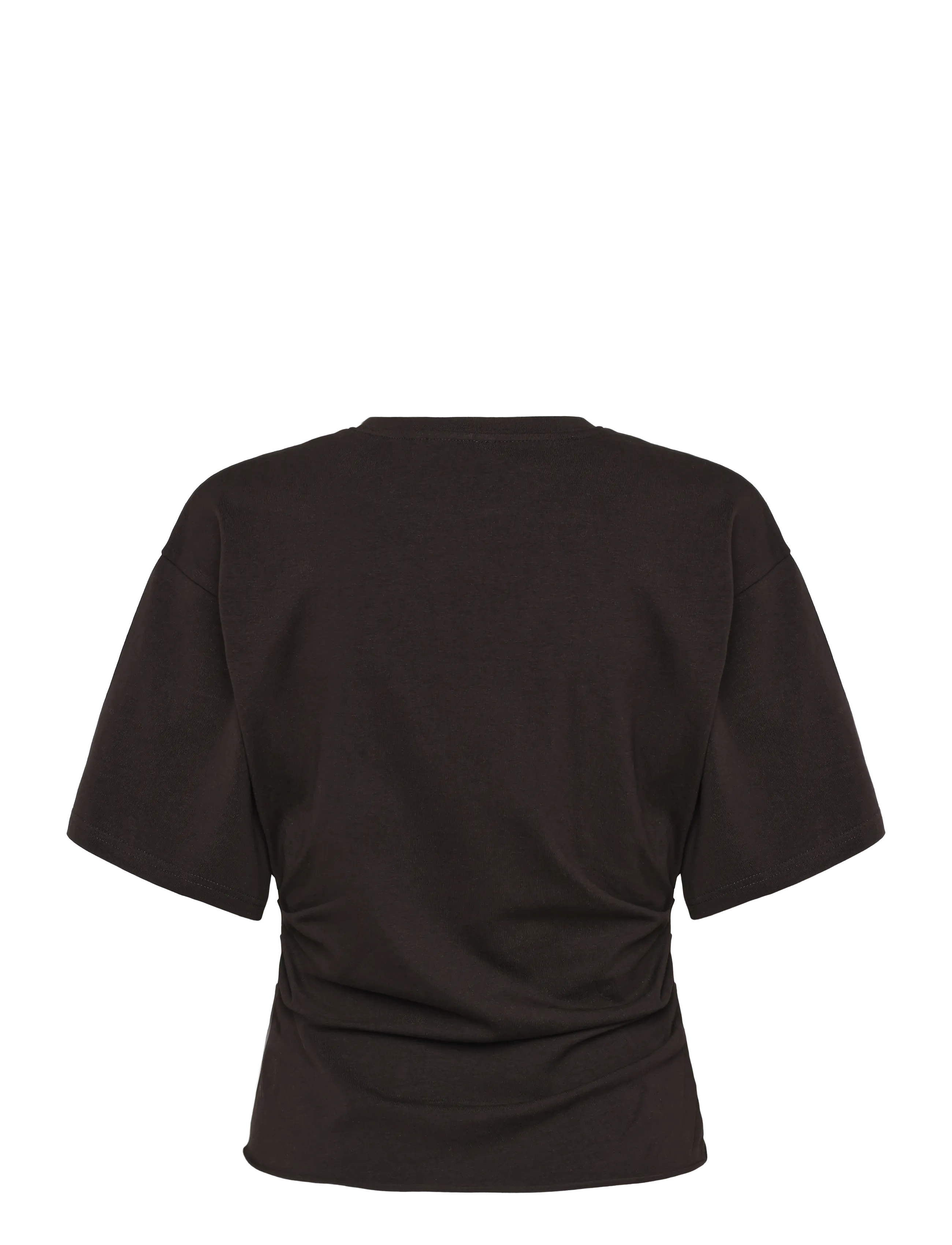WEEKDAY Sharon Draped T-Shirt dam – bild 2
