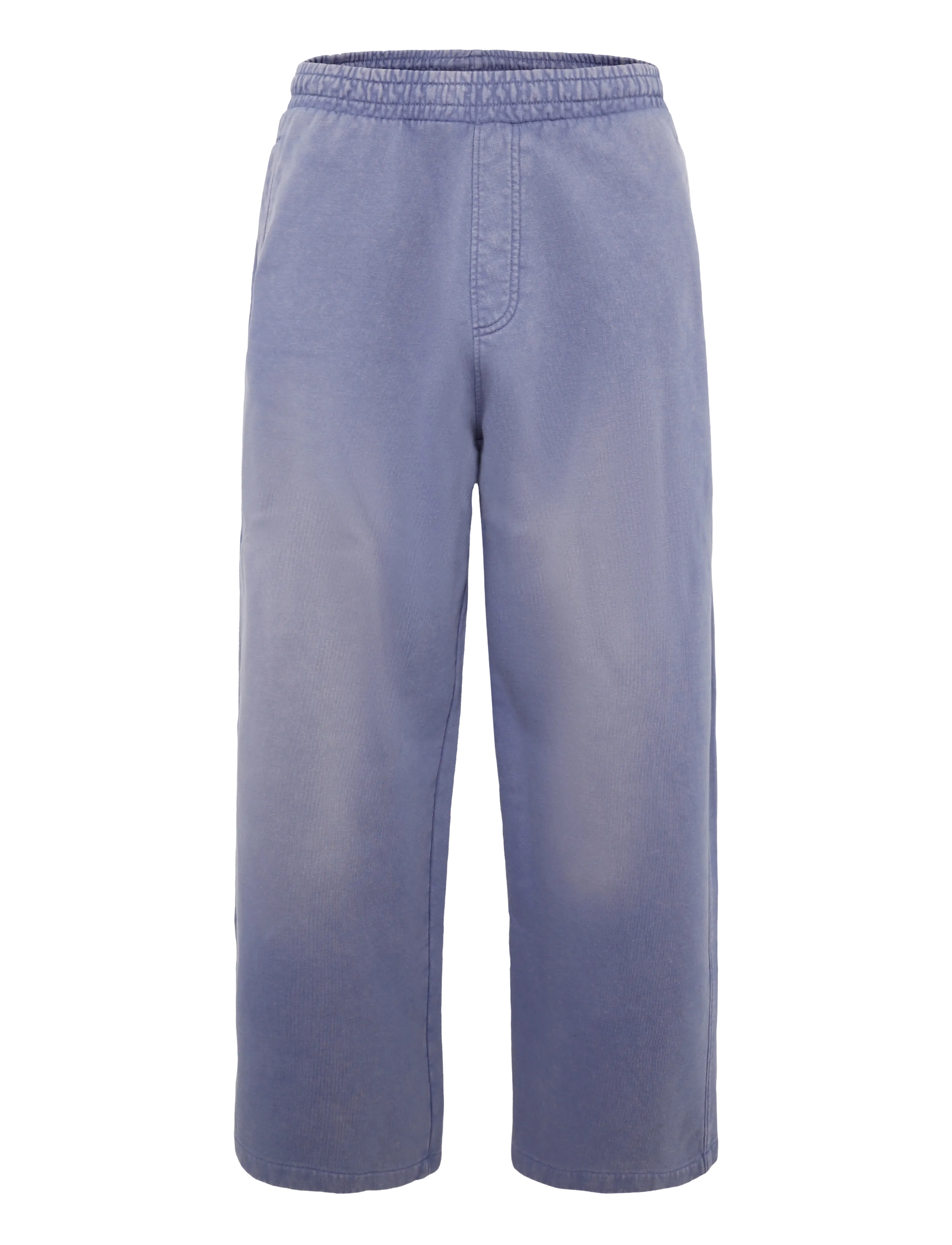 Weekday Mid Rise Loose Straight Leg Sweatpants, Mænd, Sweatpants, Blå, Str: M