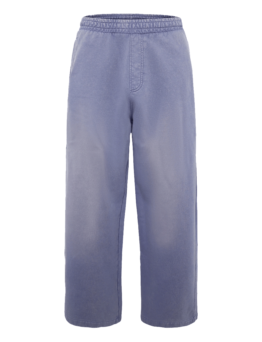 Weekday - Mid Rise Loose Straight Leg Sweatpants - shop by occasion - dark blue - 1