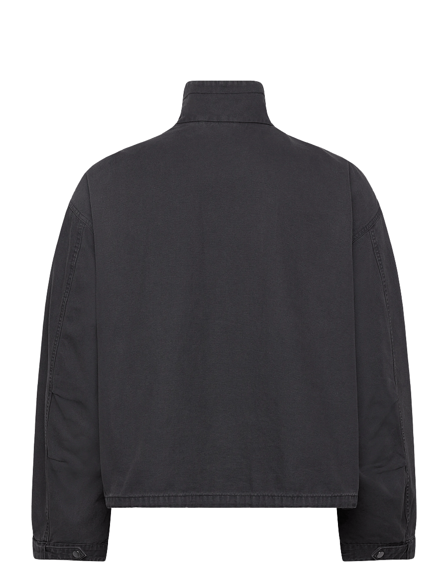 Weekday - Spring Canvas Jacket - fall jackets - washed black - 1