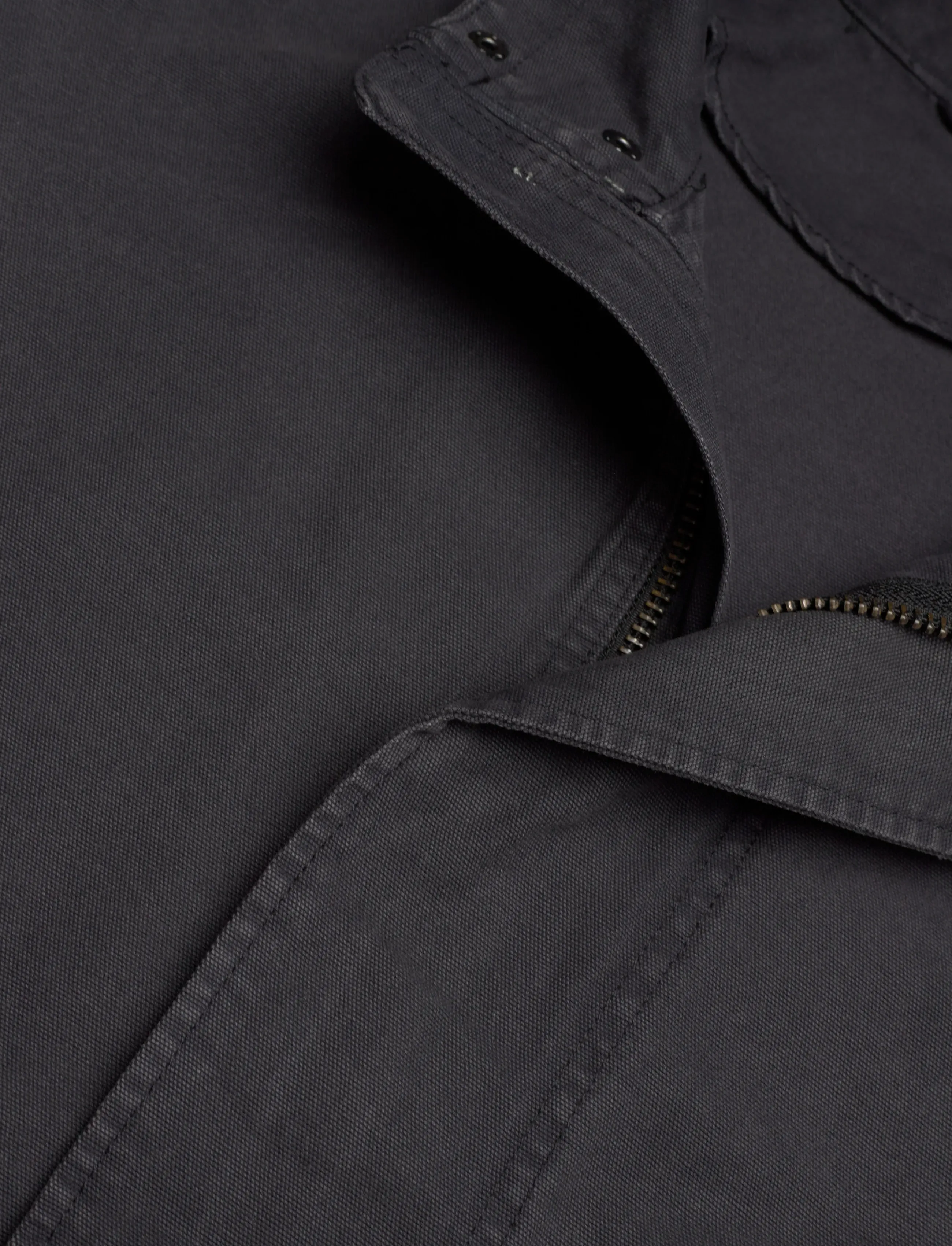 Weekday - Spring Canvas Jacket - frühlingsjacken - washed black - 2