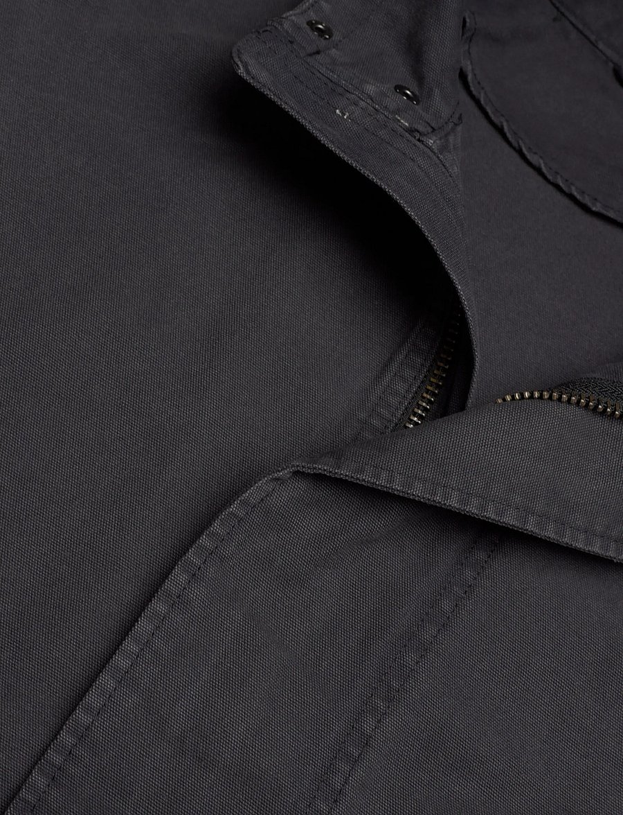 Weekday - Spring Canvas Jacket - fall jackets - washed black - 2