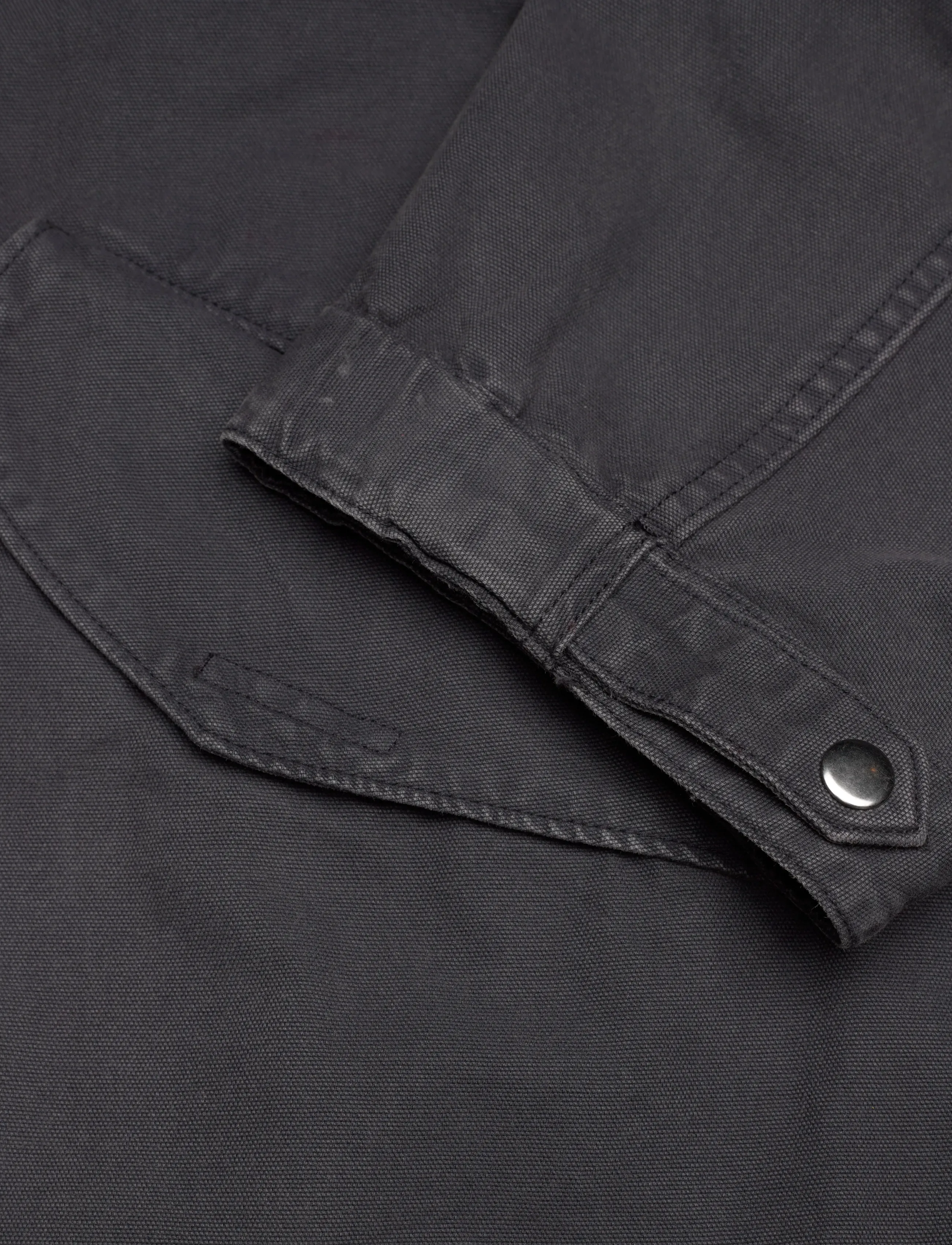 Weekday - Spring Canvas Jacket - frühlingsjacken - washed black - 3