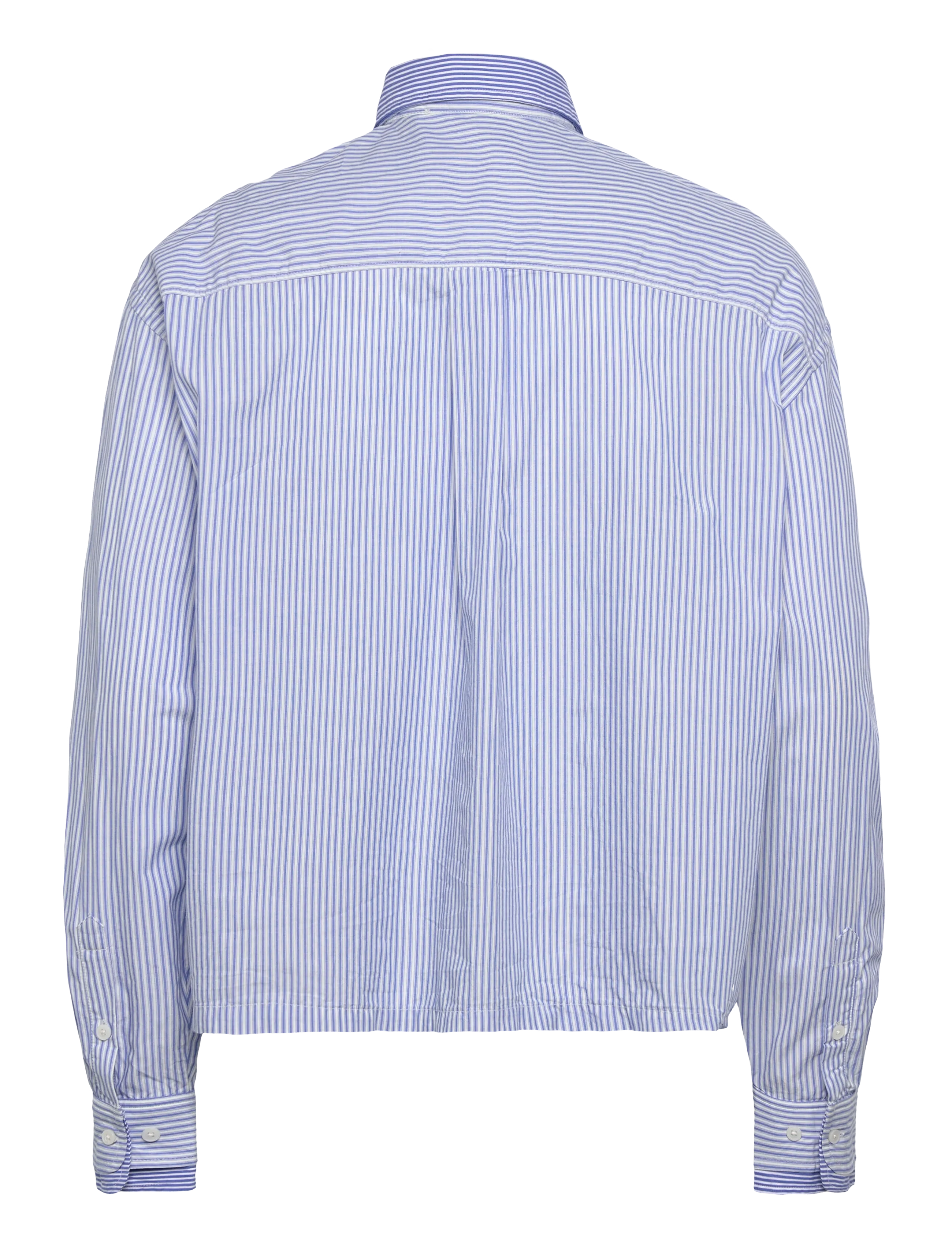 Weekday - Long Sleeve Shirt - triibulised särgid - white/blue stripe - 1