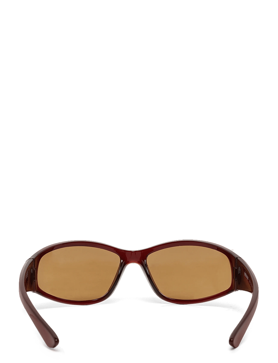 Weekday - Wrap-Around Sunglasses - d-formade - dark red - 1