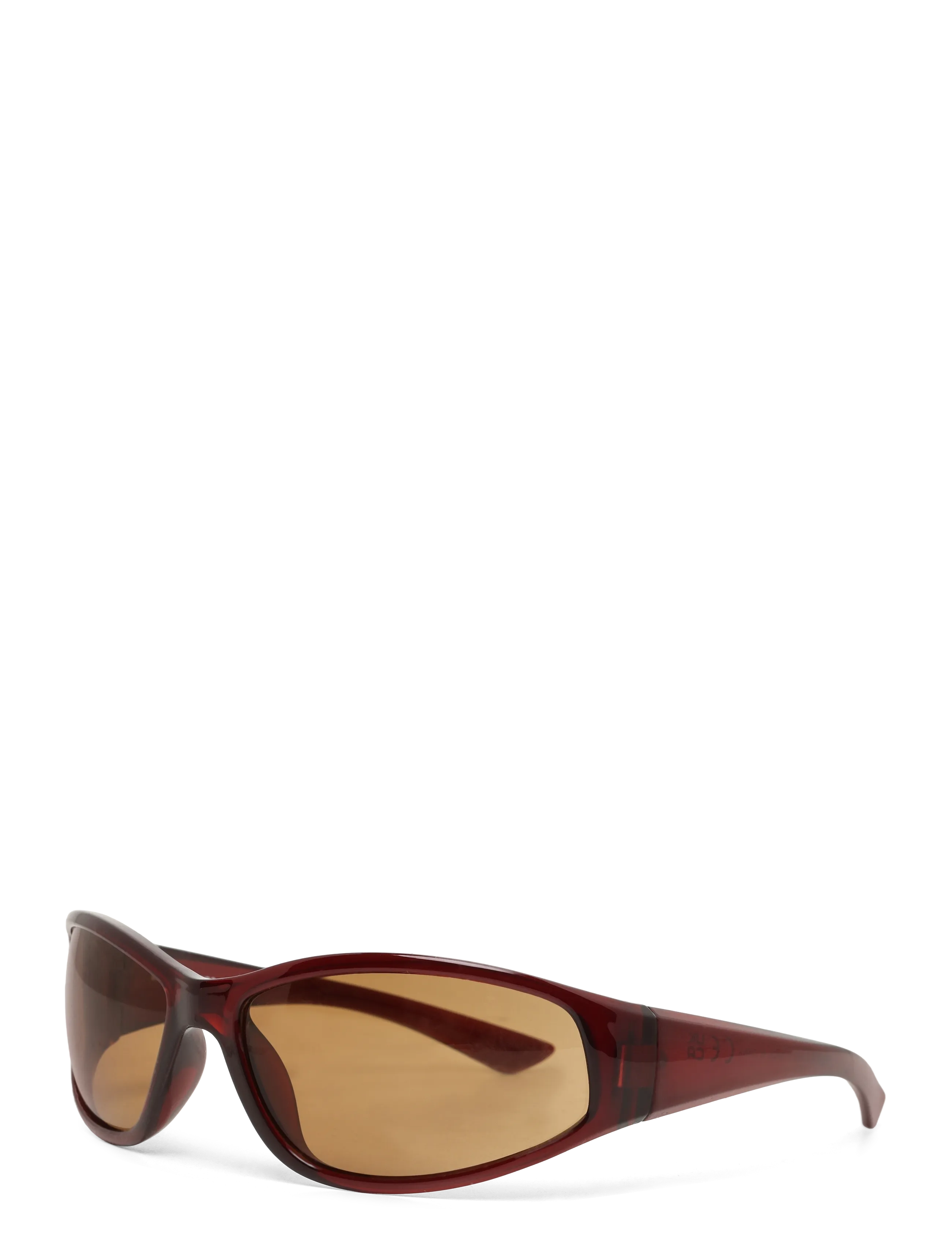 Weekday - Wrap-Around Sunglasses - d-shaped solbriller - dark red - 2