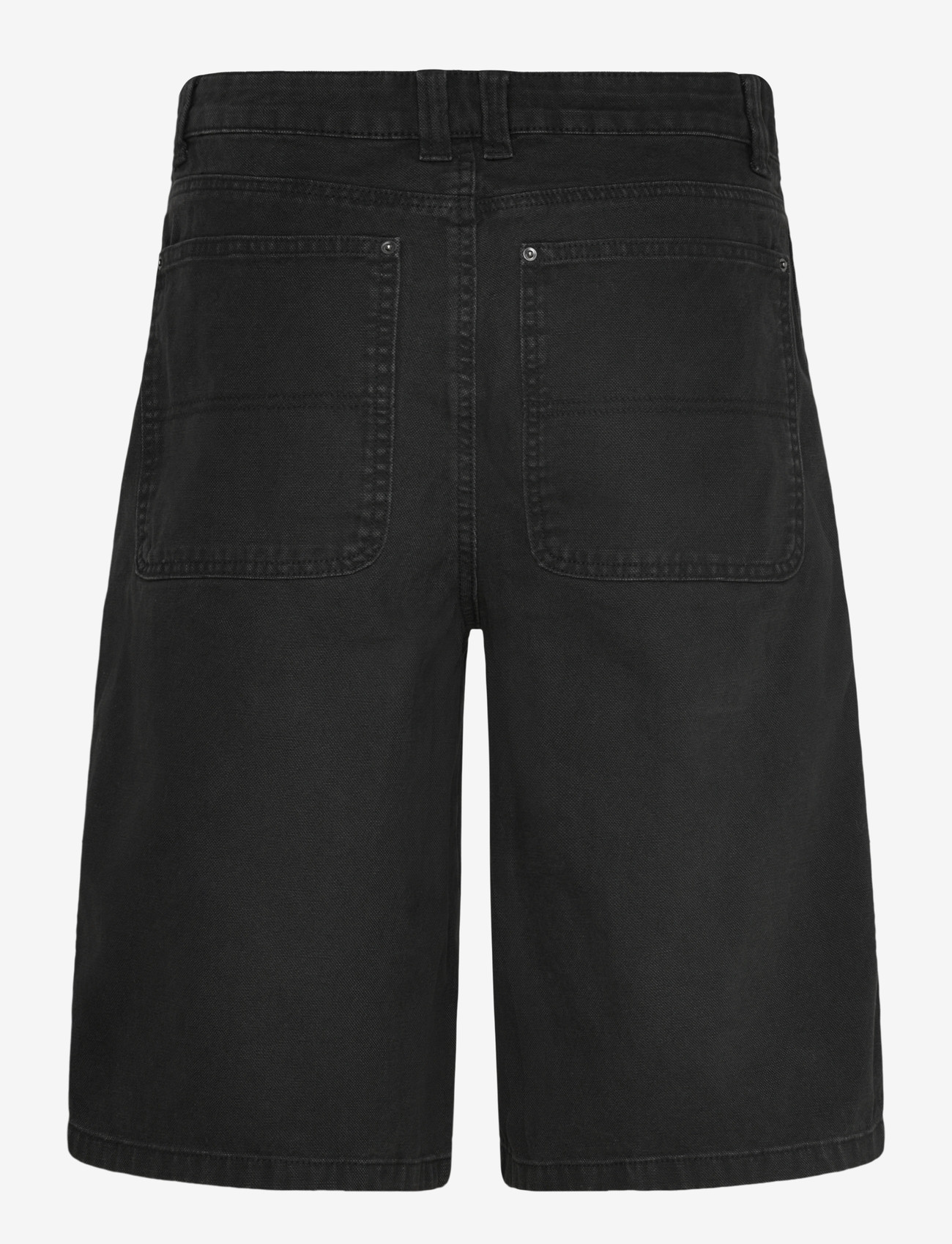 Weekday - Washed Carpenter Shorts - casual shorts - washed black - 2