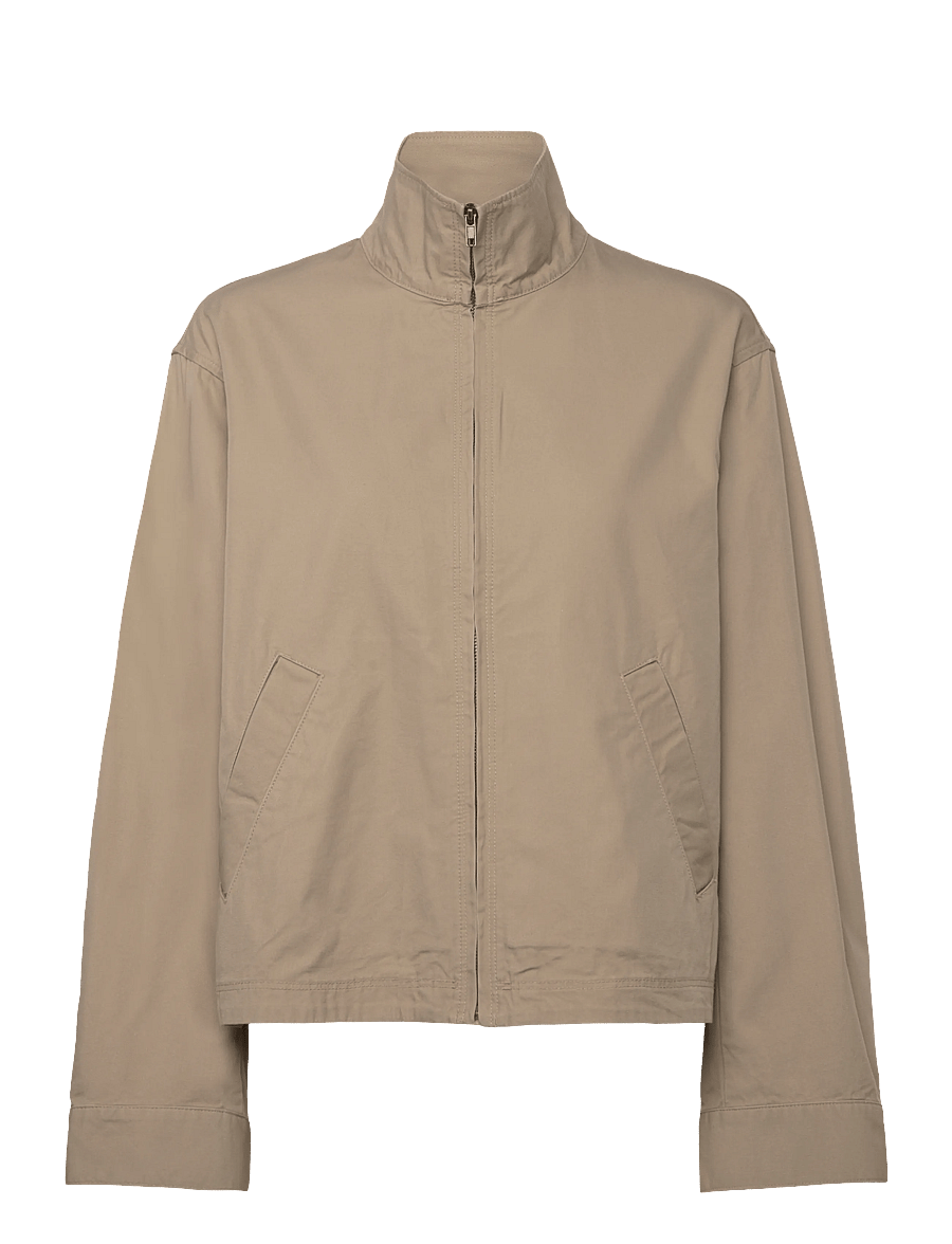 Weekday - Cotton Jacket - tunna jackor - beige medium dusty - 0