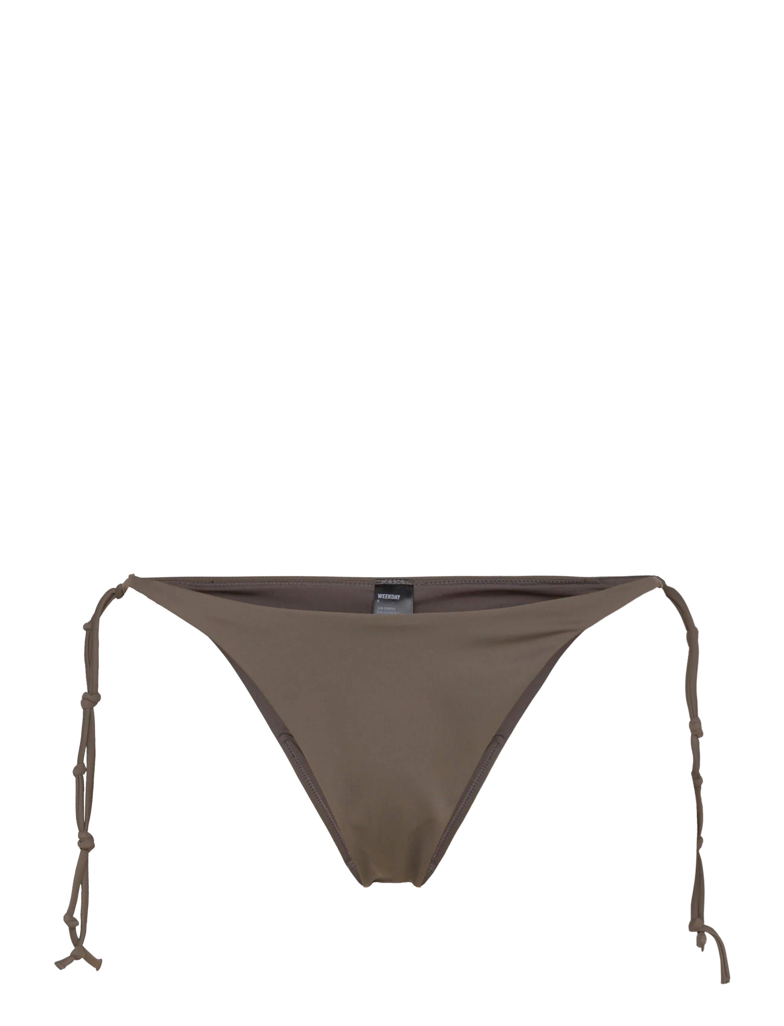 Weekday Knot Bikini Bottom - Swedish brands - DARK MOLE / brown