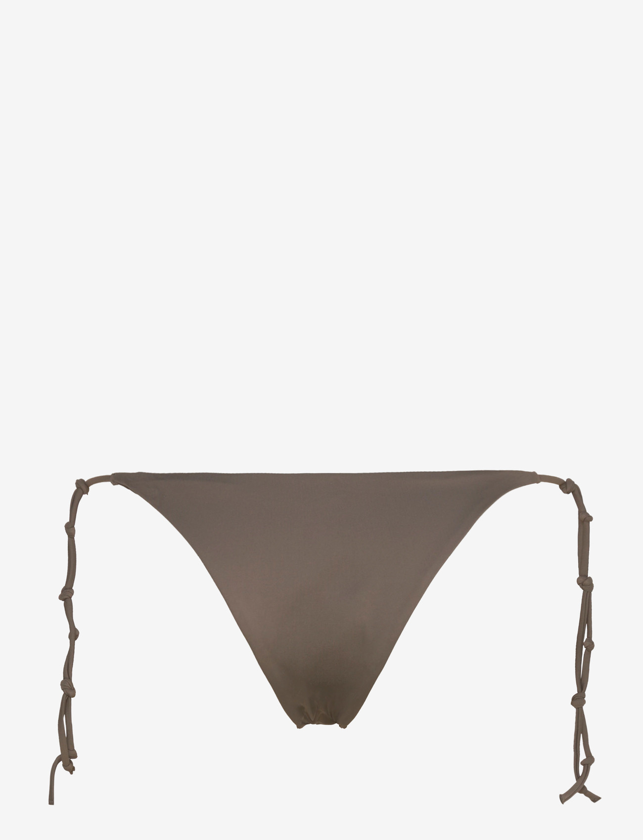 Weekday - Knot Bikini Bottom - side tie bikinis - dark mole - 1