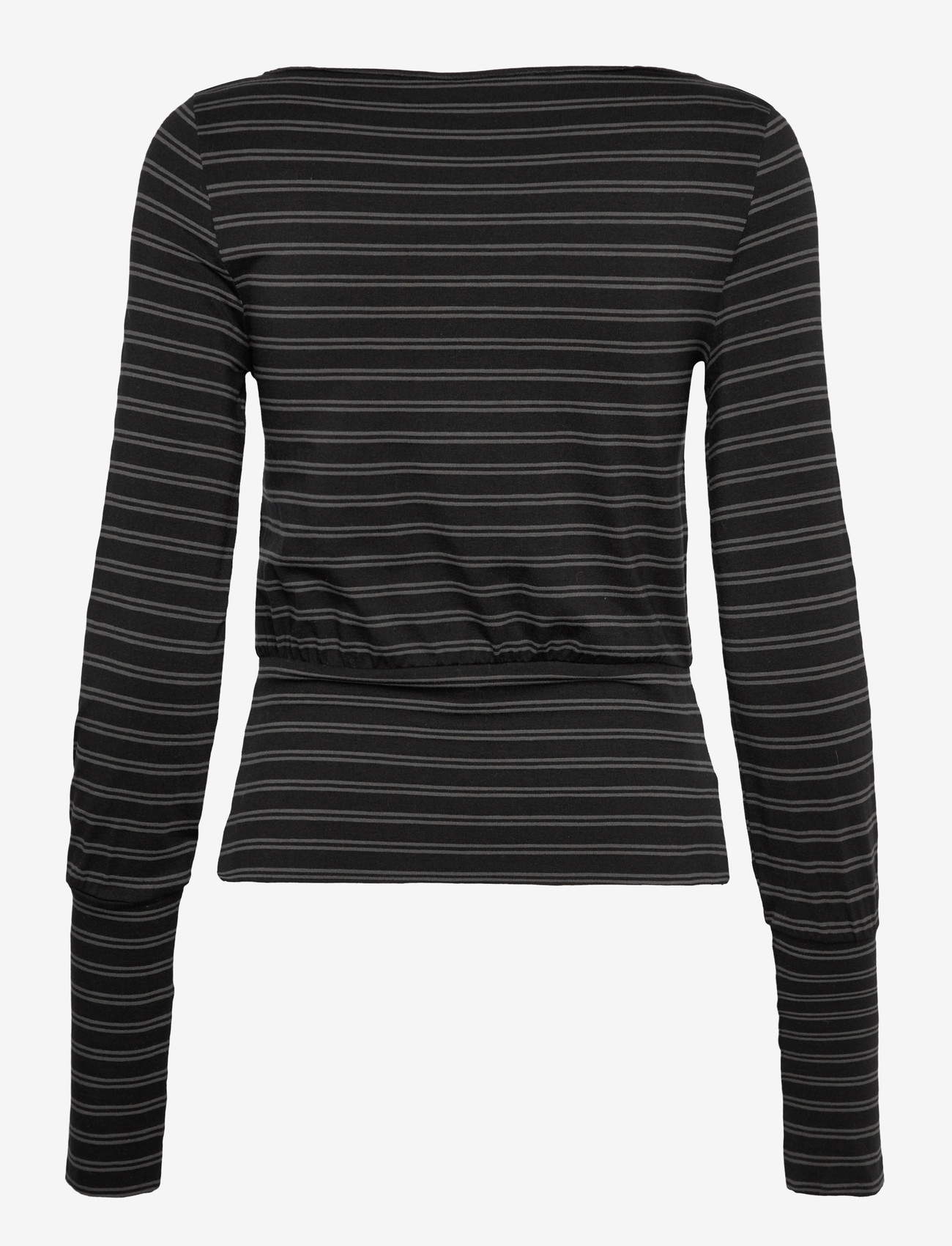 Weekday - Long Sleeved Top - langærmede toppe - black dark - 1