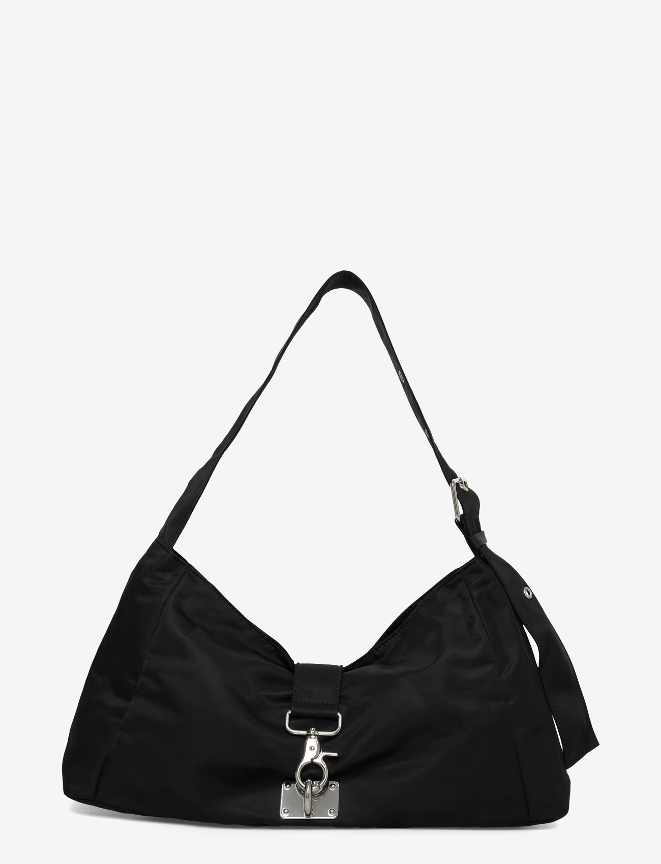Weekday - Small Slouched Clasp Shoulder Bag - fashion trends - black - 0