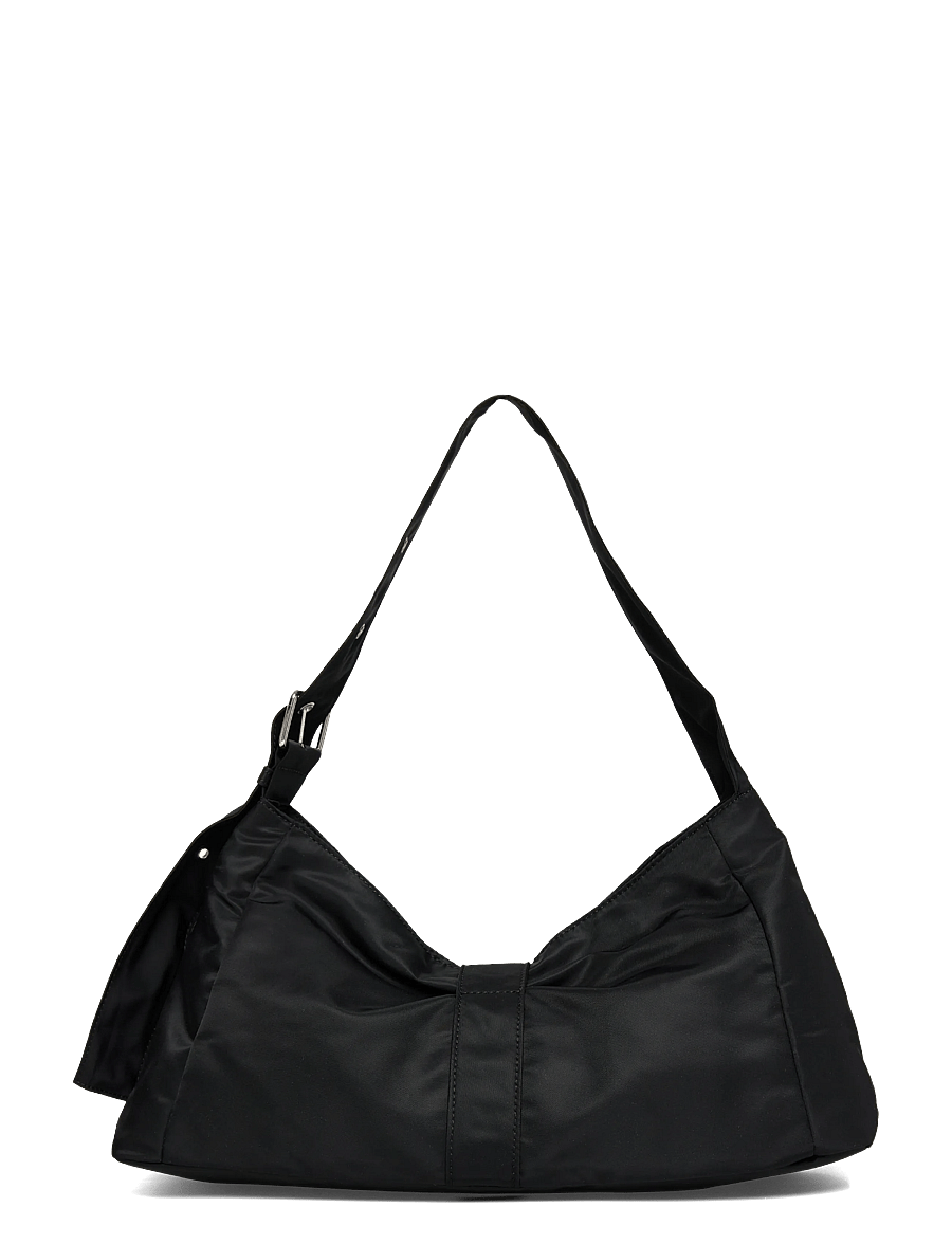 Weekday - Small Slouched Clasp Shoulder Bag - modetrends - black - 1