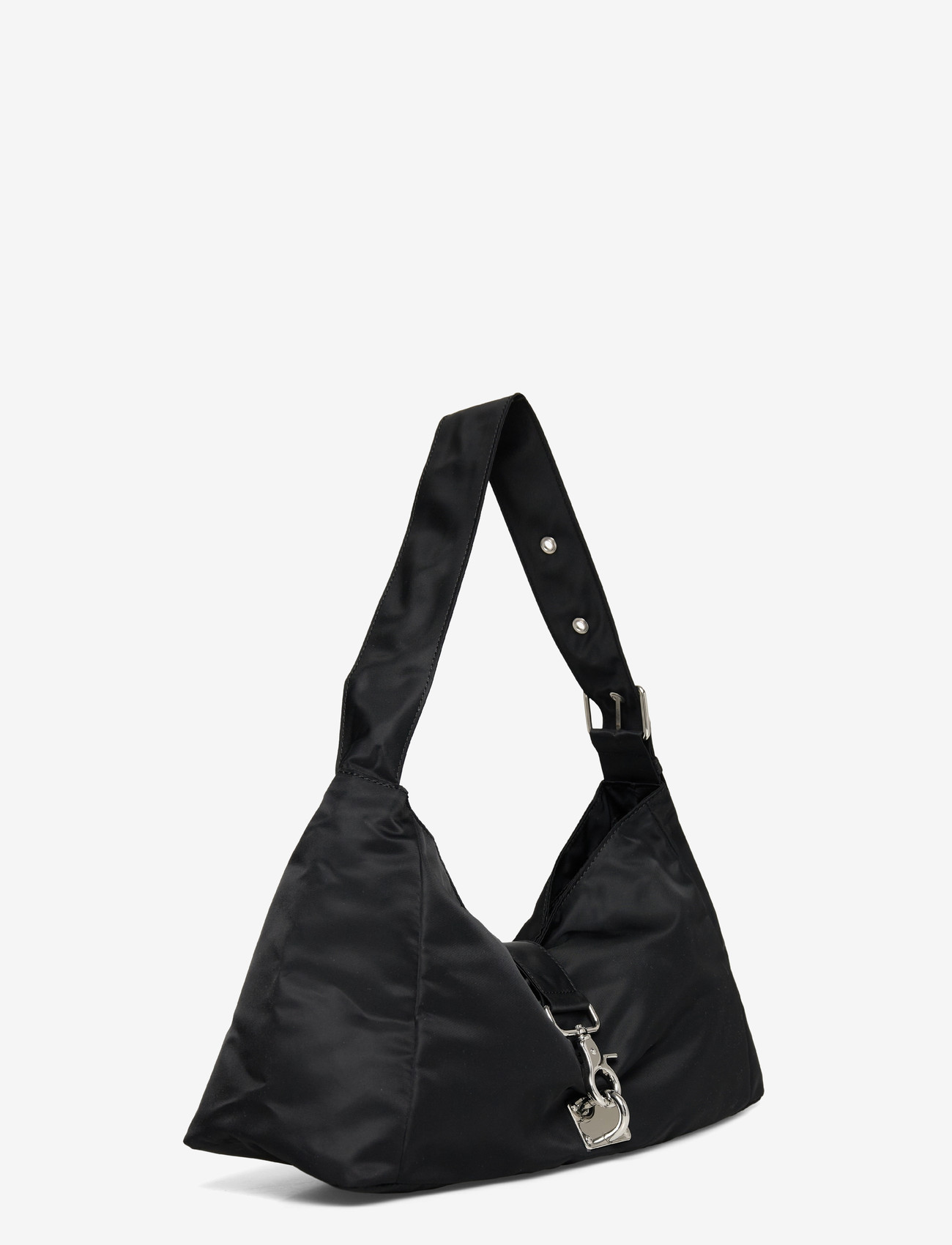 Weekday - Small Slouched Clasp Shoulder Bag - fashion trends - black - 2