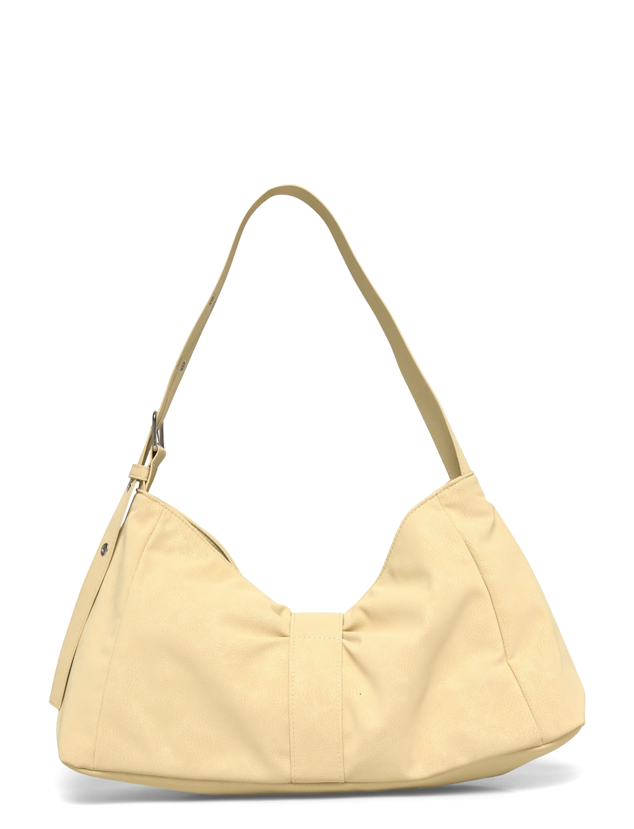 Weekday - Small Slouched Clasp Shoulder Bag - fashion trends - dirty yellow - 1