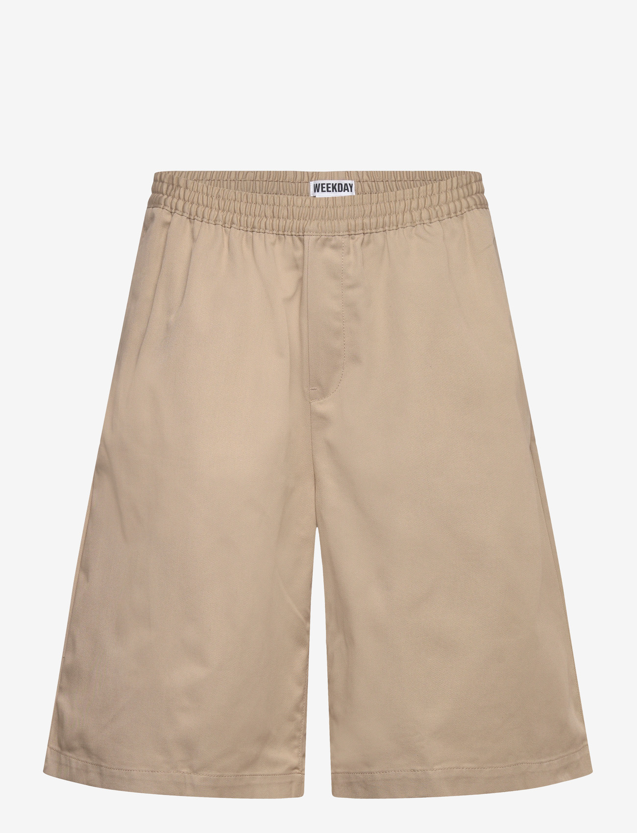 Weekday - Loose Fit Chino Shorts - chinos shorts - beige - 1